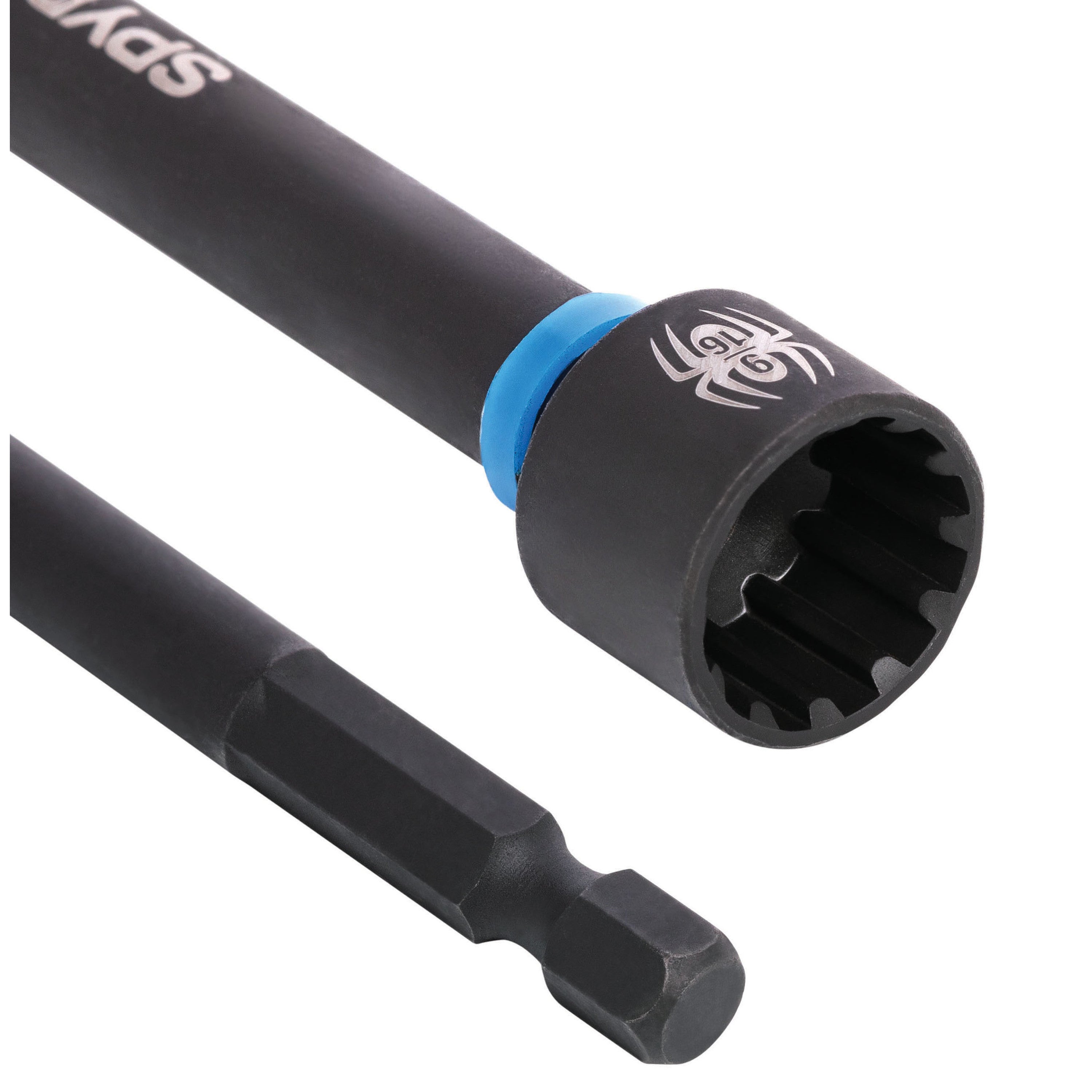 6-Piece 6" Magnetic Spline Drive SAE Nutsetter Set (1/4, 5/16, 3/8, 7/16, 1/2, 9/16")