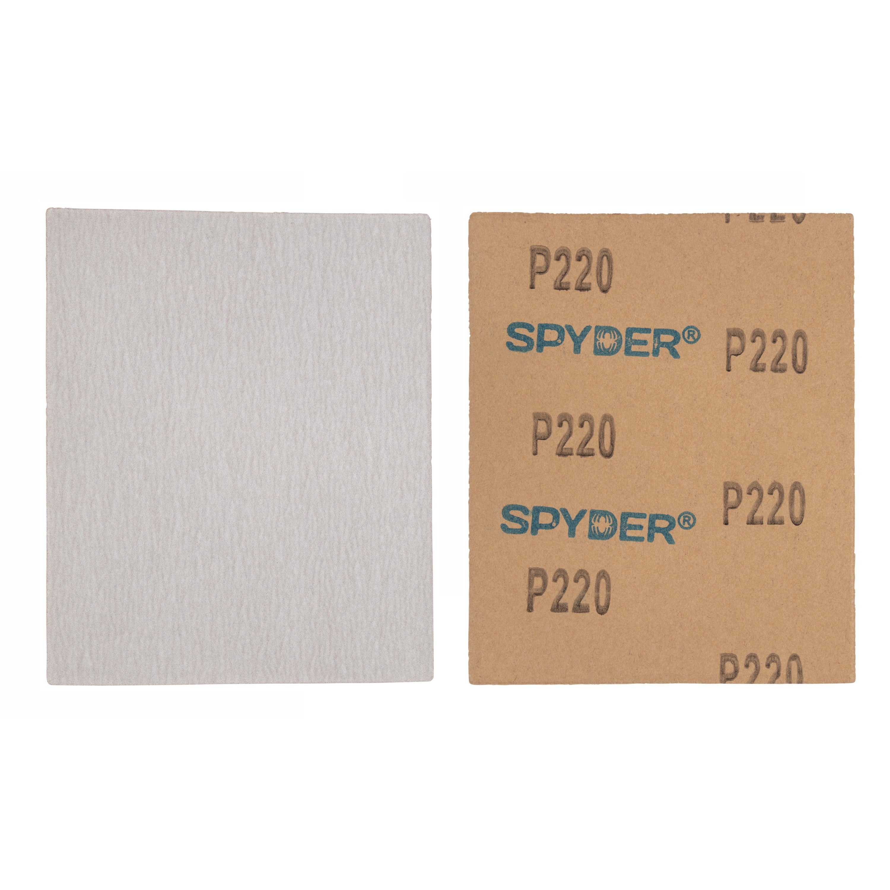 4.5" x 5.5" 220 Grit Aluminum Oxide Sanding Sheets (20-Pack)
