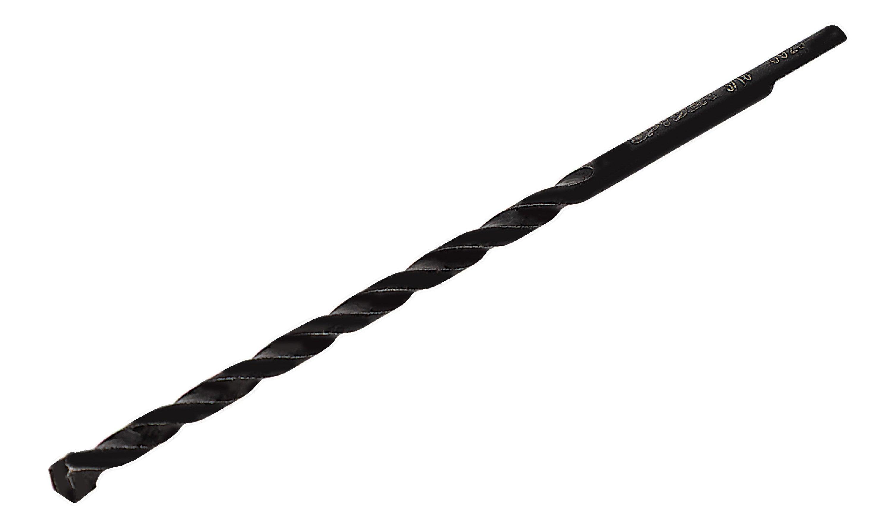 3/16" x 4-1/2" Flat Shank Carbide-Tipped Drill Bit for Concrete Anchor Screw