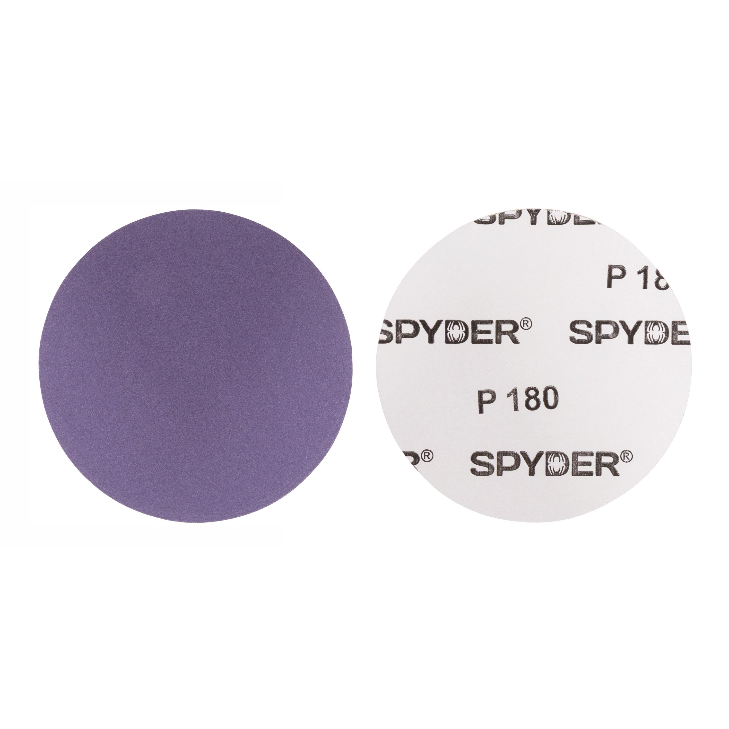 5" x No Hole 180 Grit Ceramic Pressure Sensitive Adhesive with Stearate Sanding Discs (10-Pack)