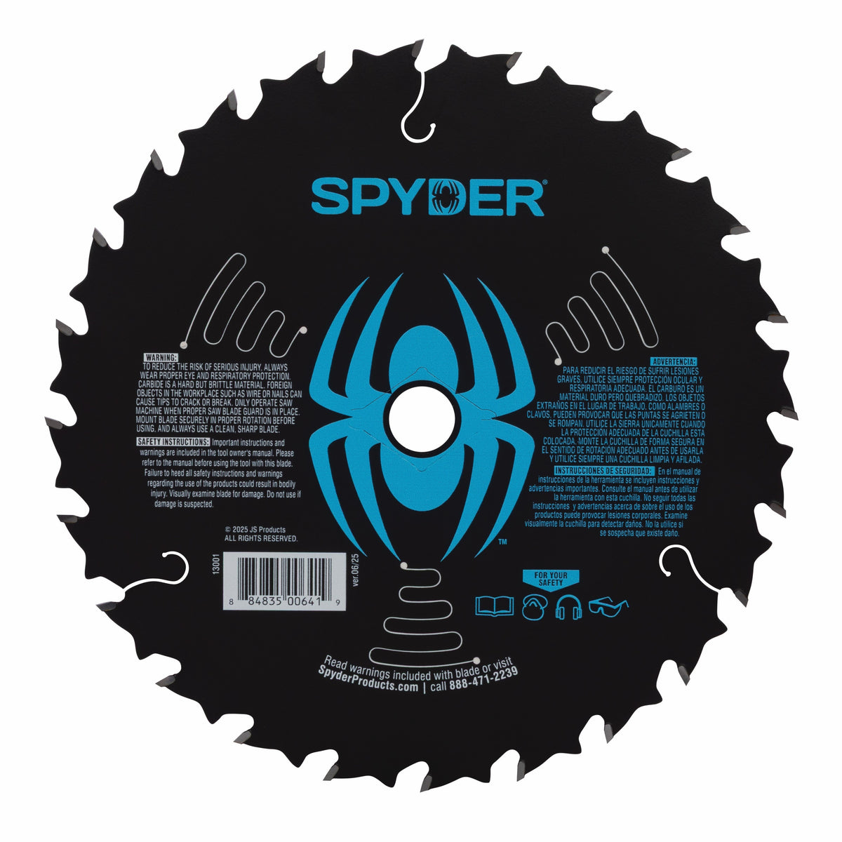 7-1/4" 24-Tooth Saw Blade for Framing