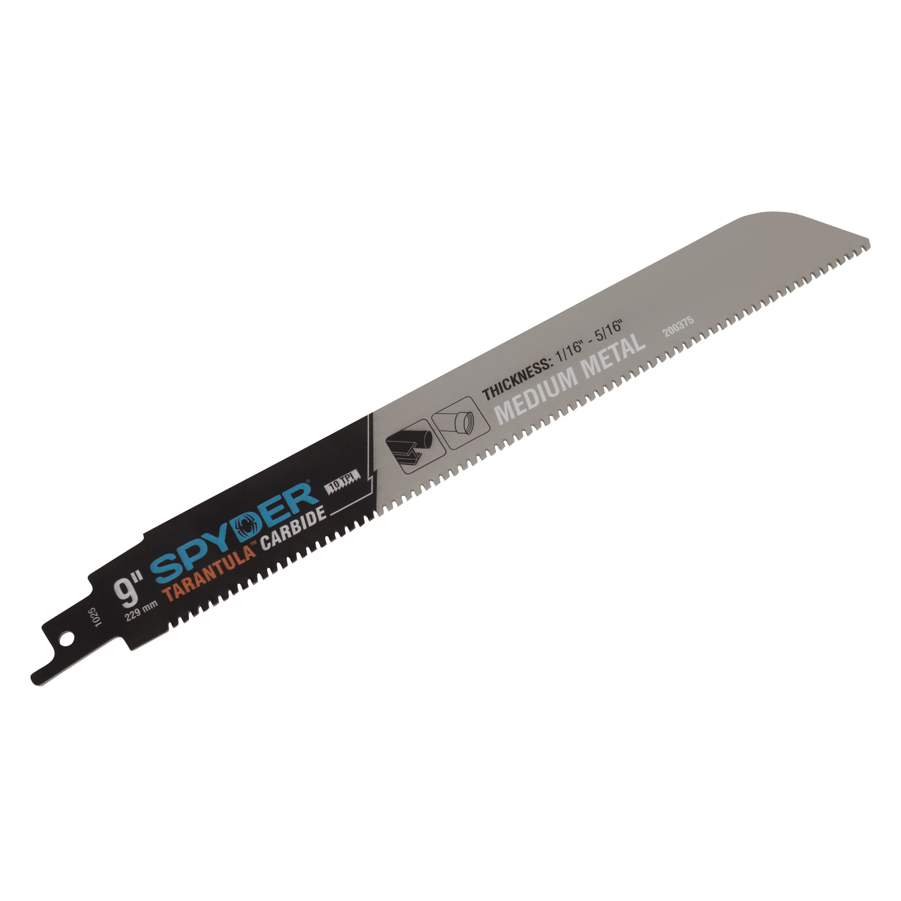 9" 10 TPI Carbide Toothed Reciprocating Saw Blade Tarantula®
