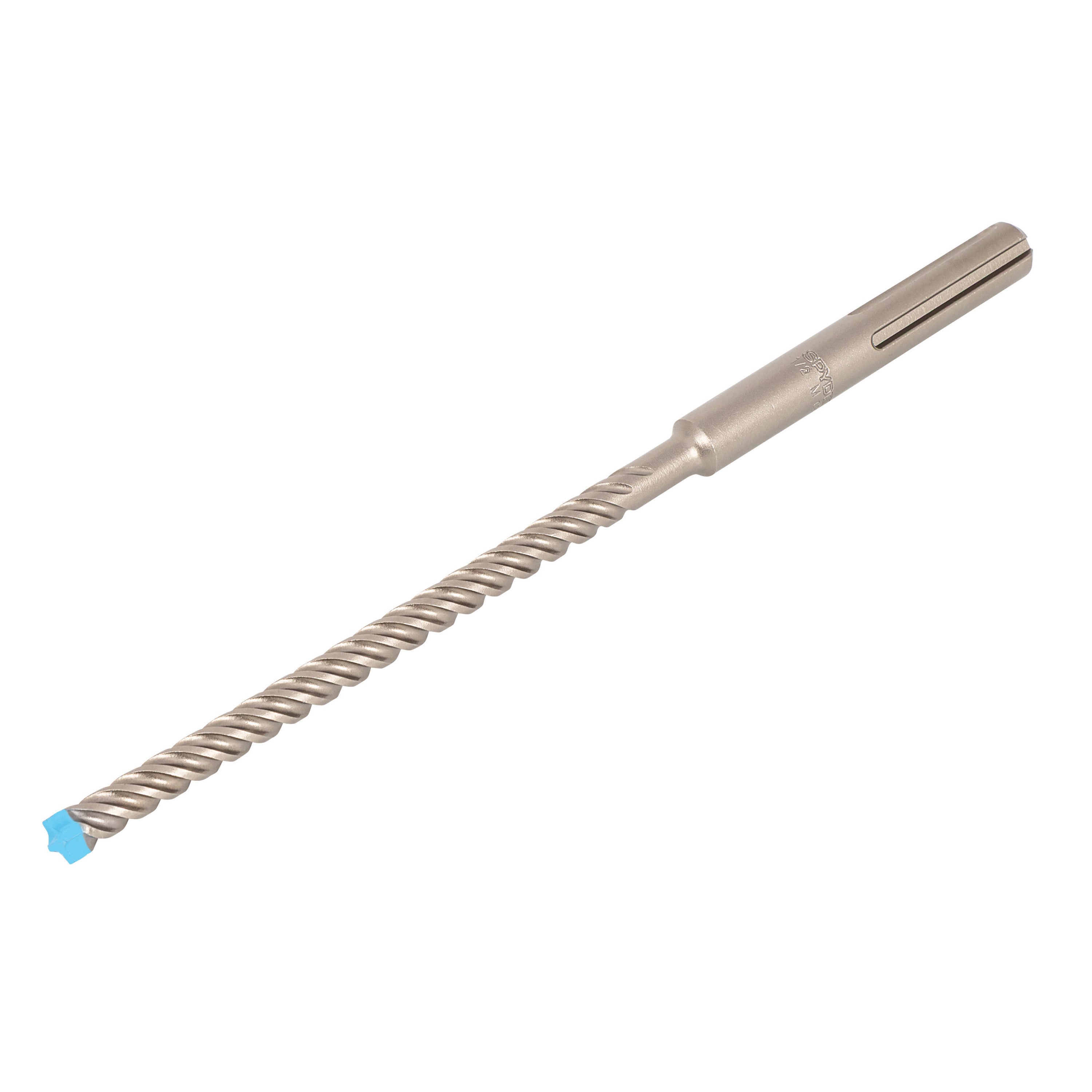 1/2" x 13" SDS-Max 4-Cutter Carbide-Tipped Rotary Hammer Drill Bit