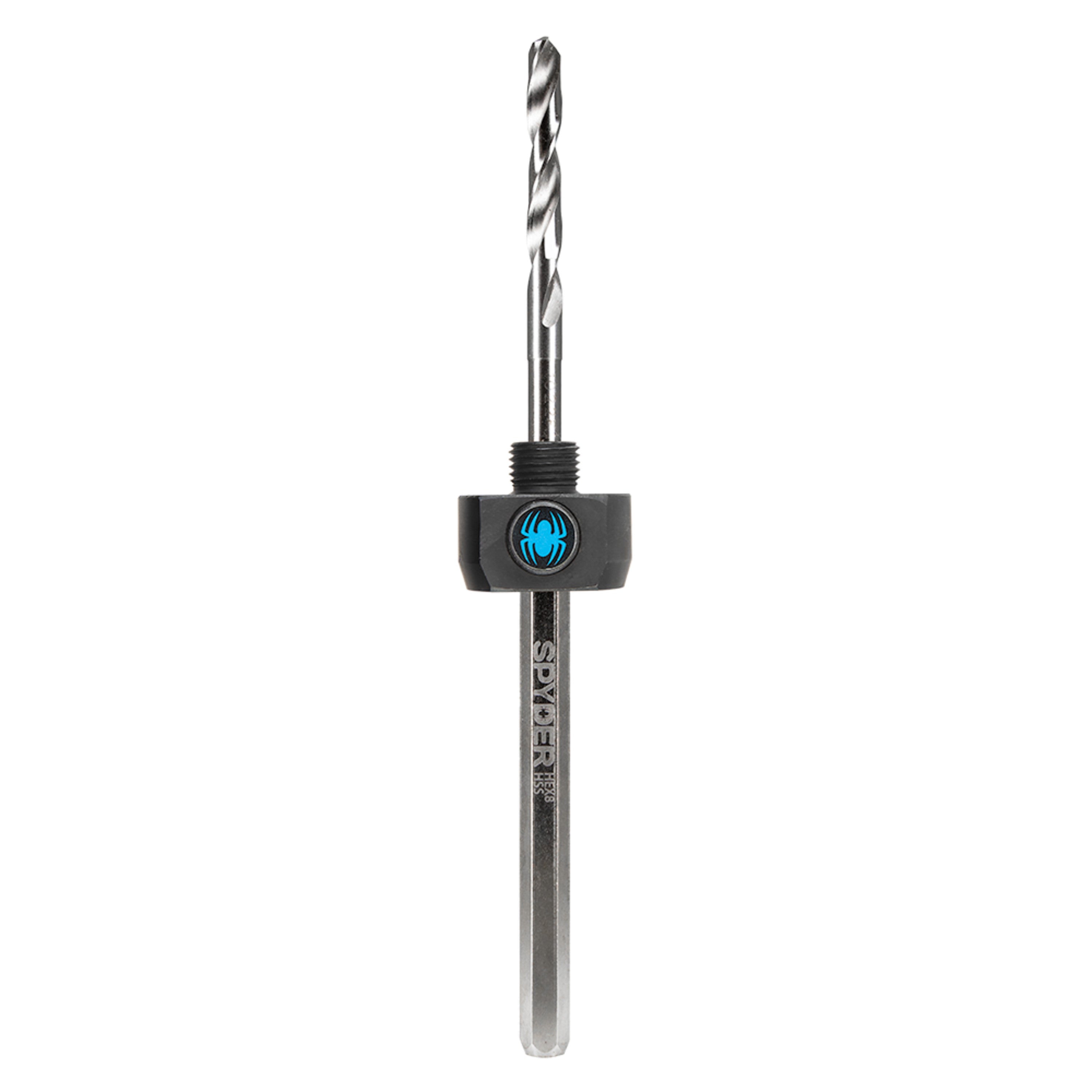 Hex8 3/8" HSS Quick Change Hole Saw Arbor Assembly Rapid Core Eject™