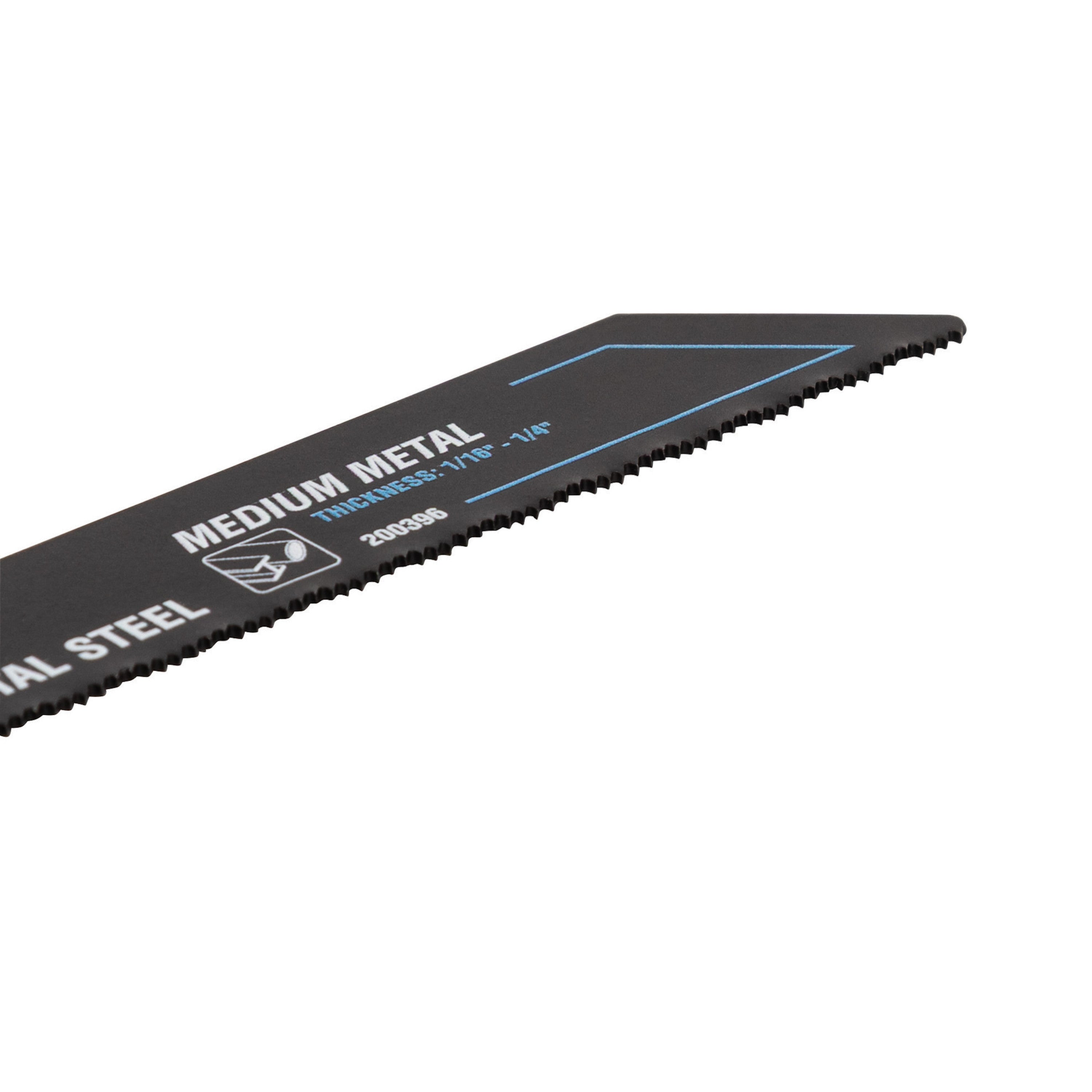 6" 18 TPI Bi-Metal Reciprocating Saw Blade (5-Pack) Black Series™