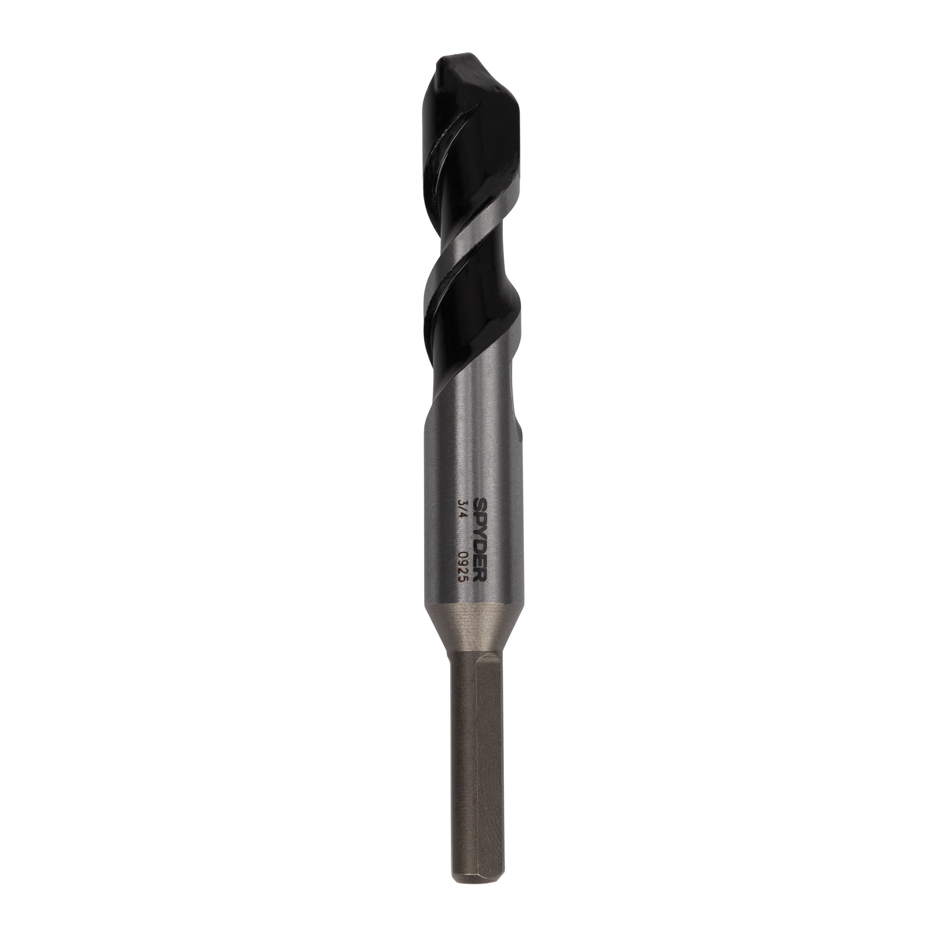 3/4" x 6" Three-Flat Grip Shank Rotary Hammer Drill Bit