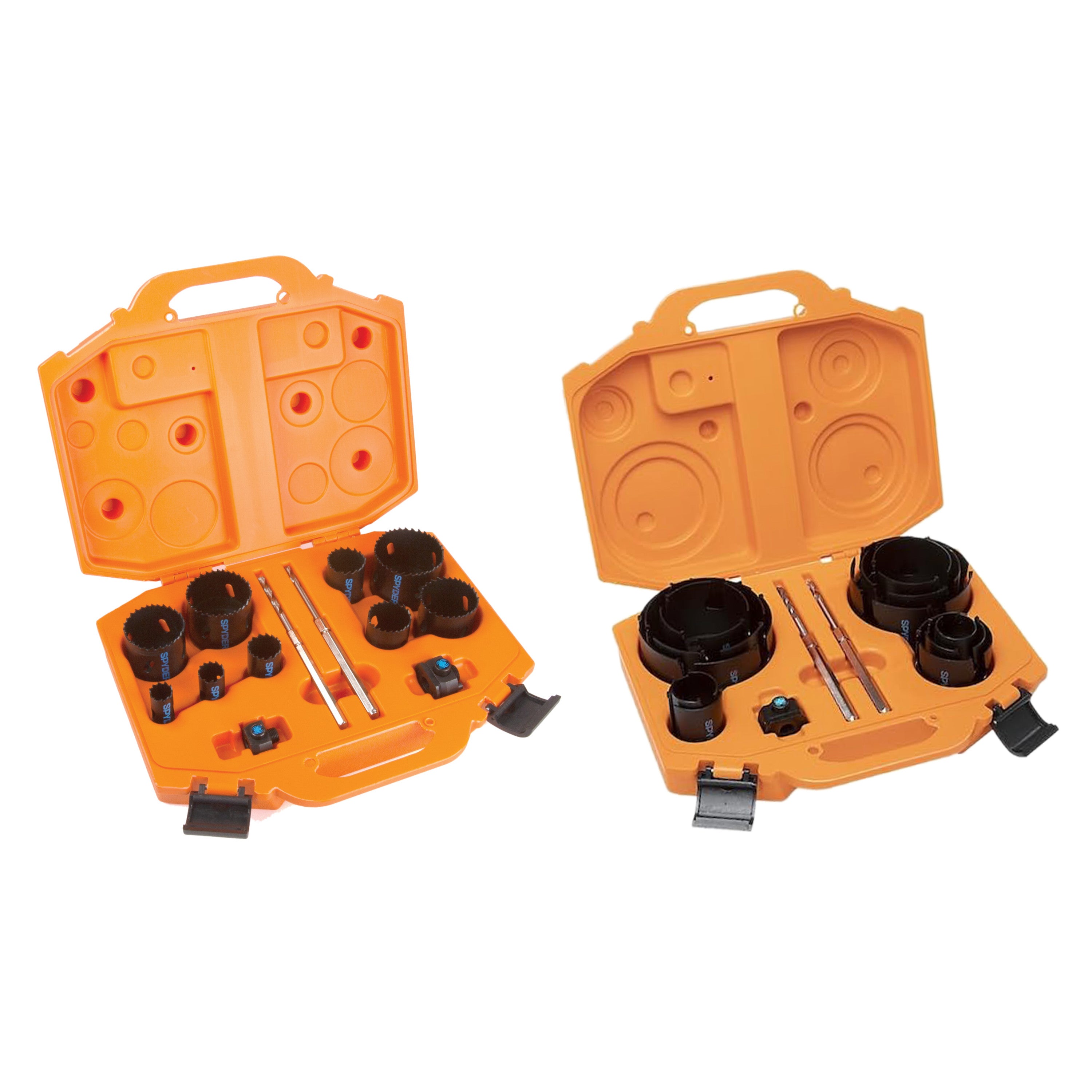 Cuttex Tools 1-5/8" (41mm) Bi-Metal Hole Saw Kit, 6 Piece Set - Max 40mm Depth
