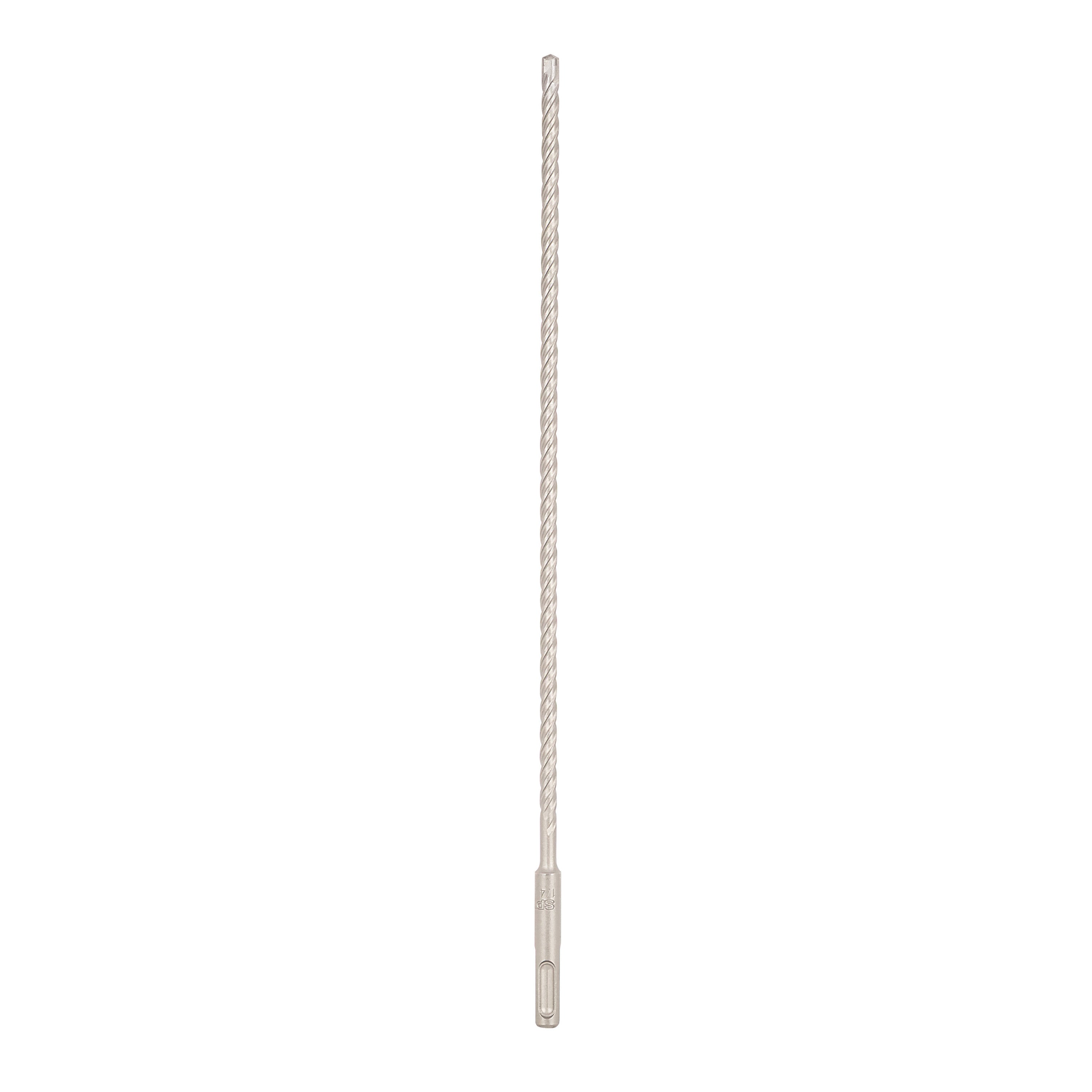 1/4" x 14" SDS-Plus 4-Cutter Carbide-Tipped Rotary Hammer Drill Bit