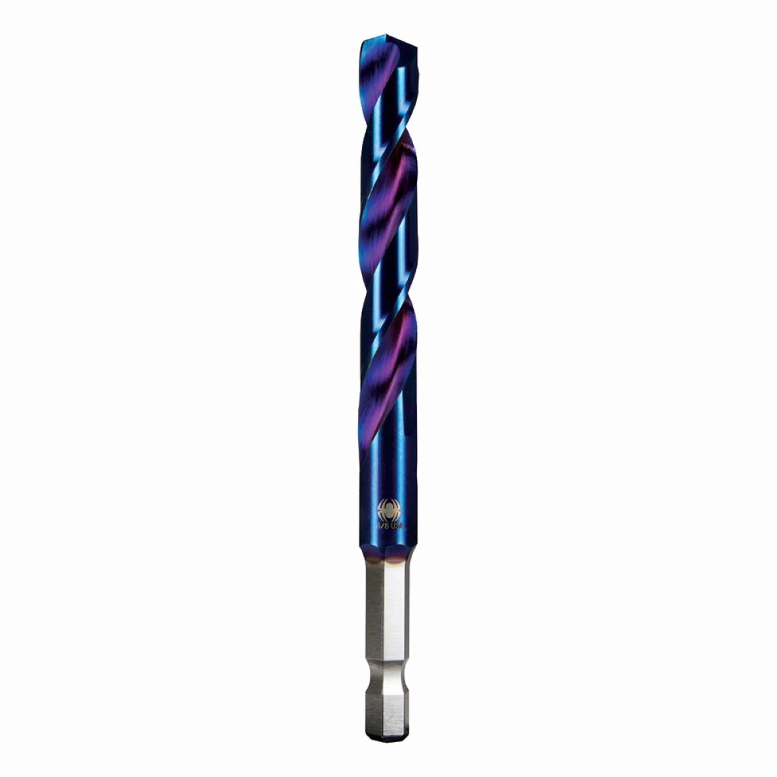 3/8" x 4-1/4" HSS Twist Drill Bit Mach-Blue®