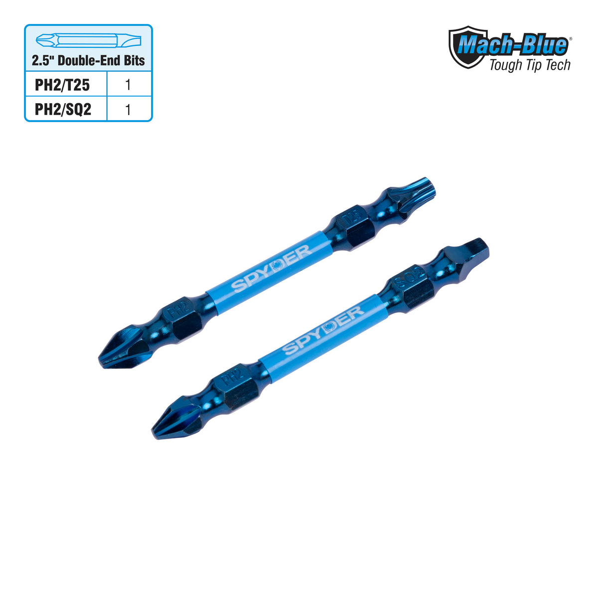 80-Piece Impact Driver Bit Set Mach-Blue®