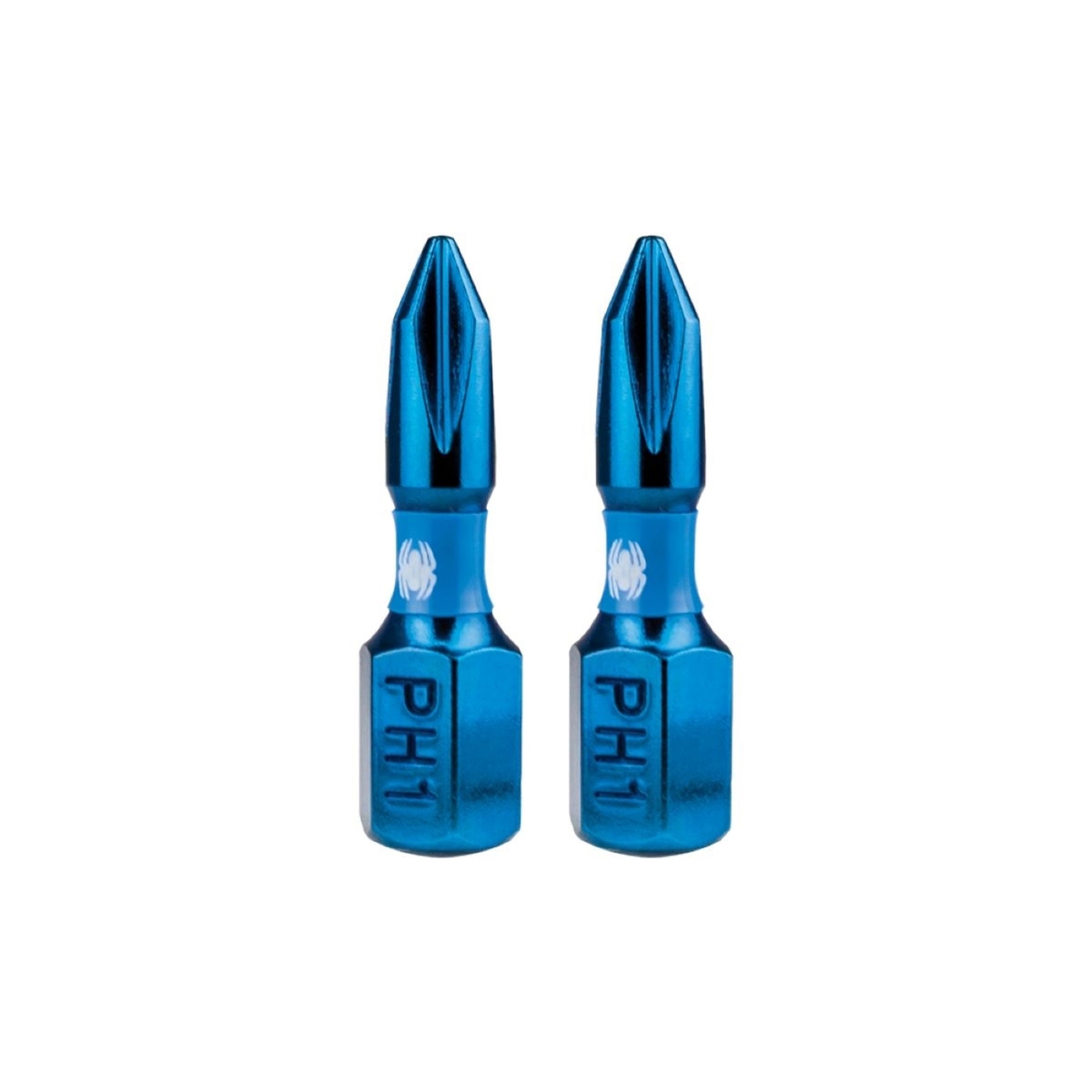 1" PH1 Philips Impact Driver Bit (2-Pack) Mach-Blue®