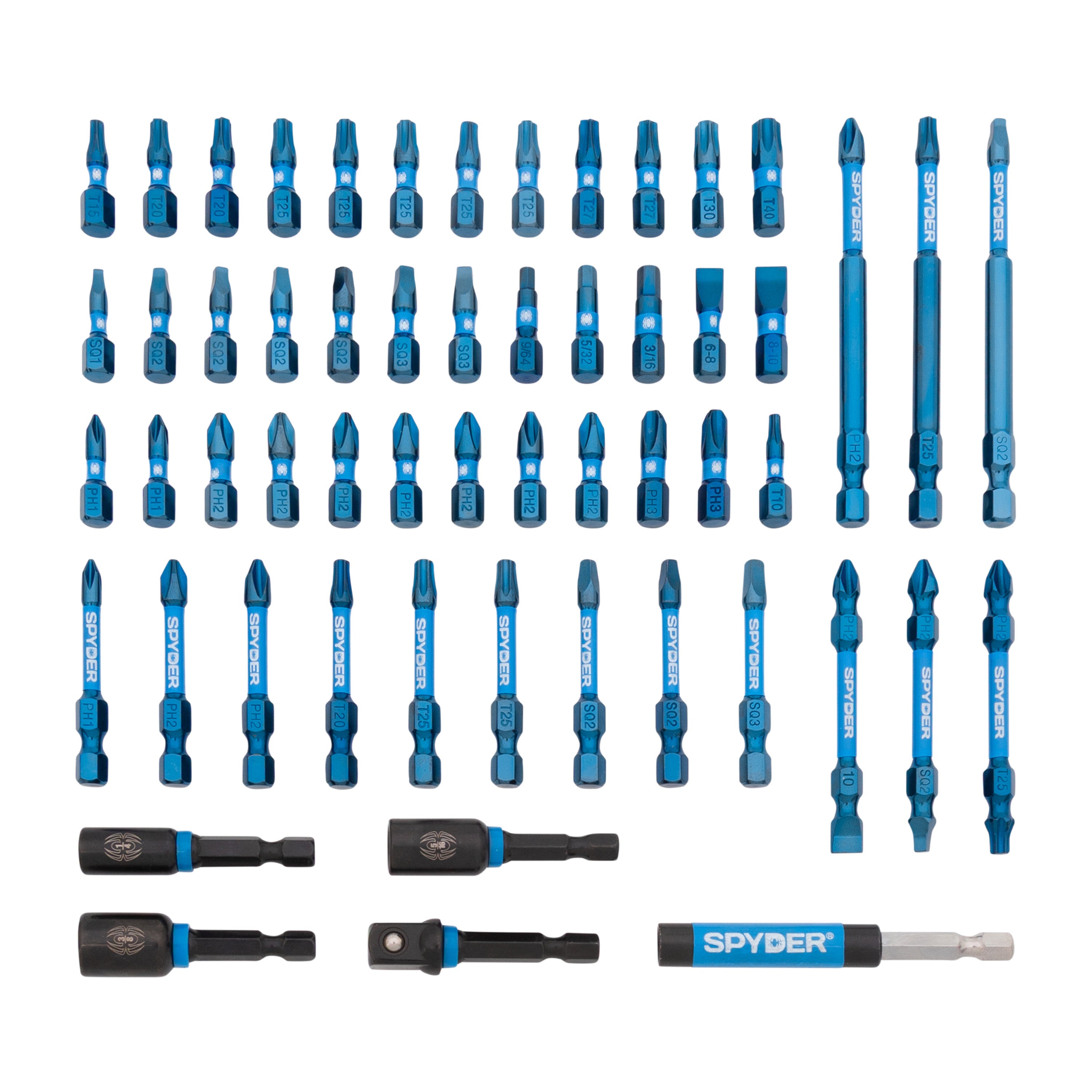 56-Piece Mach-Blue™ Drive Bit Set Mach-Blue™