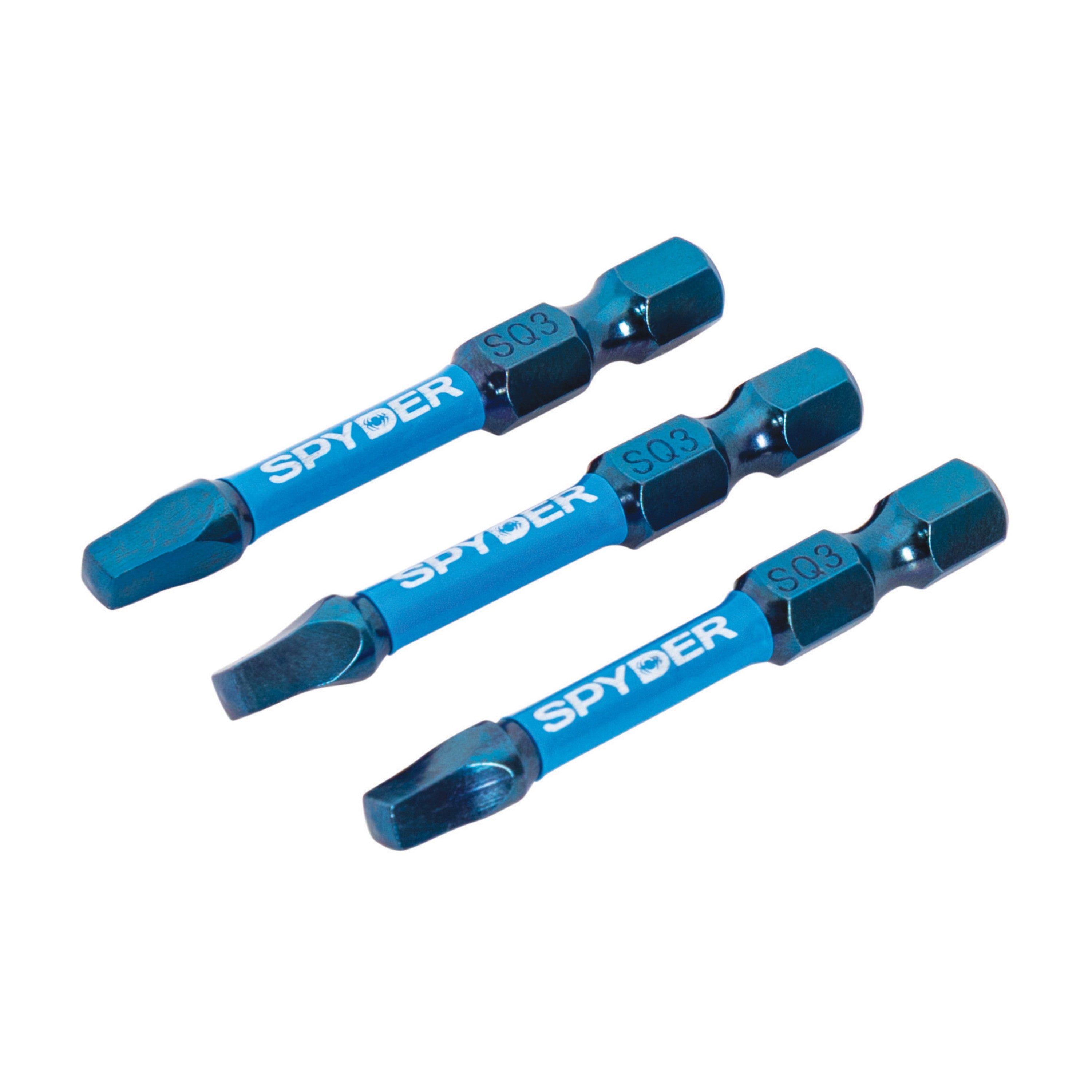 SQ3 x 2" Mach-Blue™ Driver Bit (3-Pack) Mach-Blue™