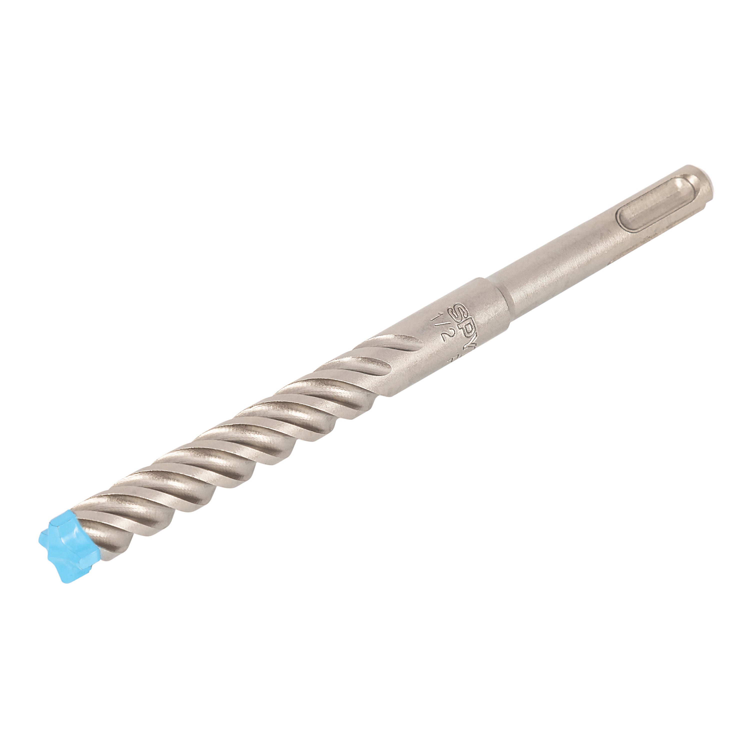 1/2" x 6" SDS-Plus 4-Cutter Full-Carbide Rotary Hammer Drill Bit