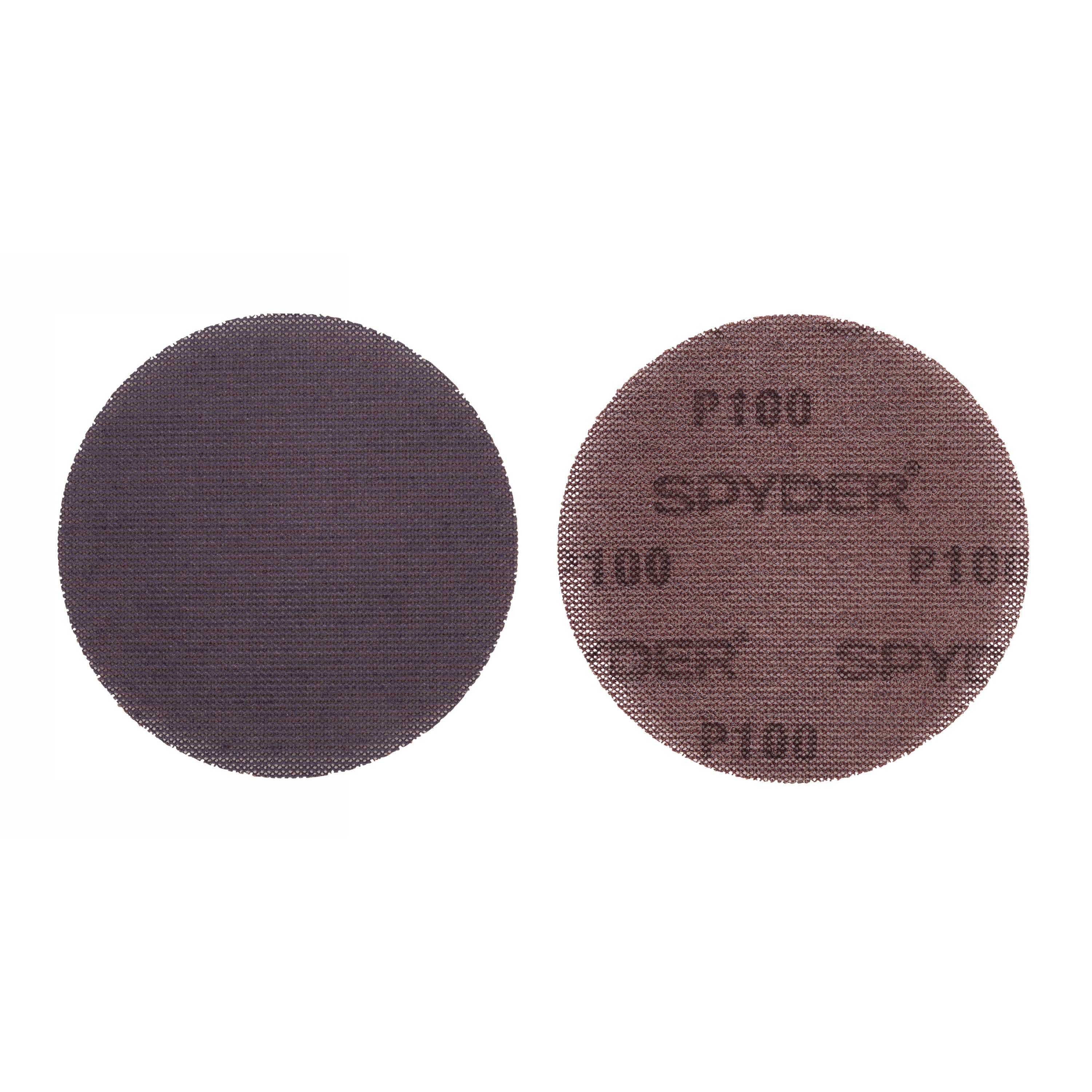 5" 100 Grit Ceramic Net Hook & Loop Sanding Discs (10-Pack) Bite