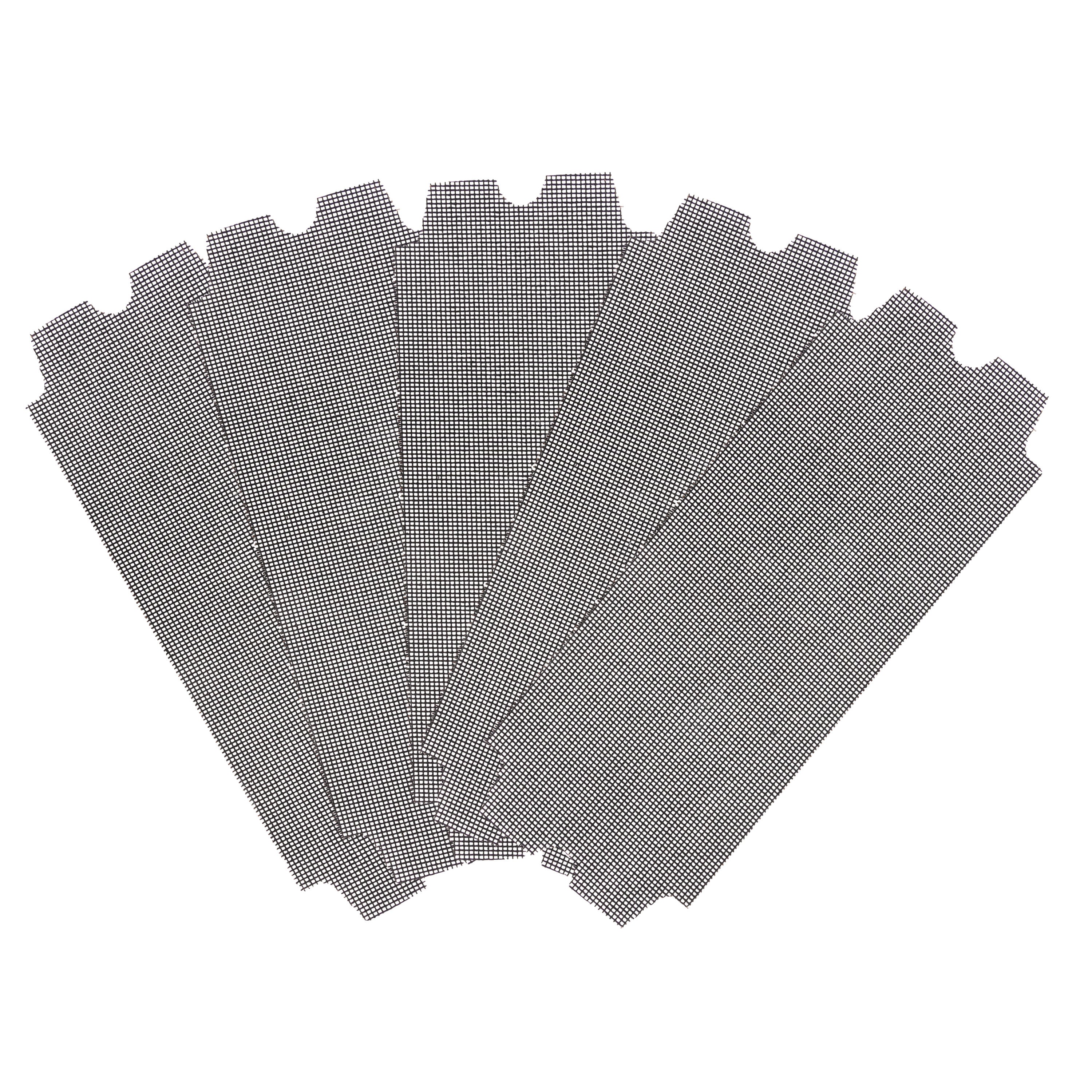 4.5" x 11.5" 220 Grit Silicon Carbide Sanding Screens (5-Pack)