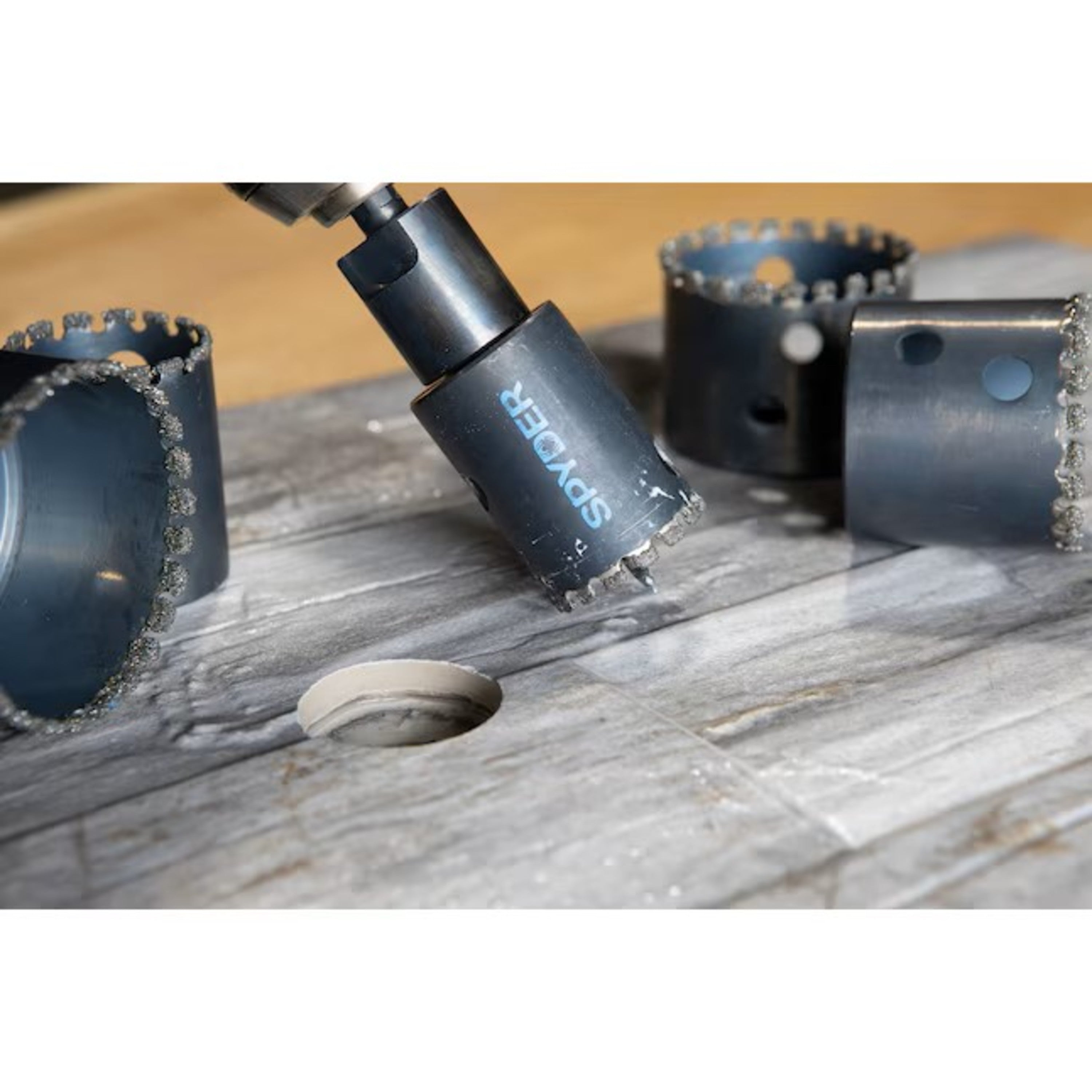 3/16" Diamond Edge Arbored Hole Saw Bit