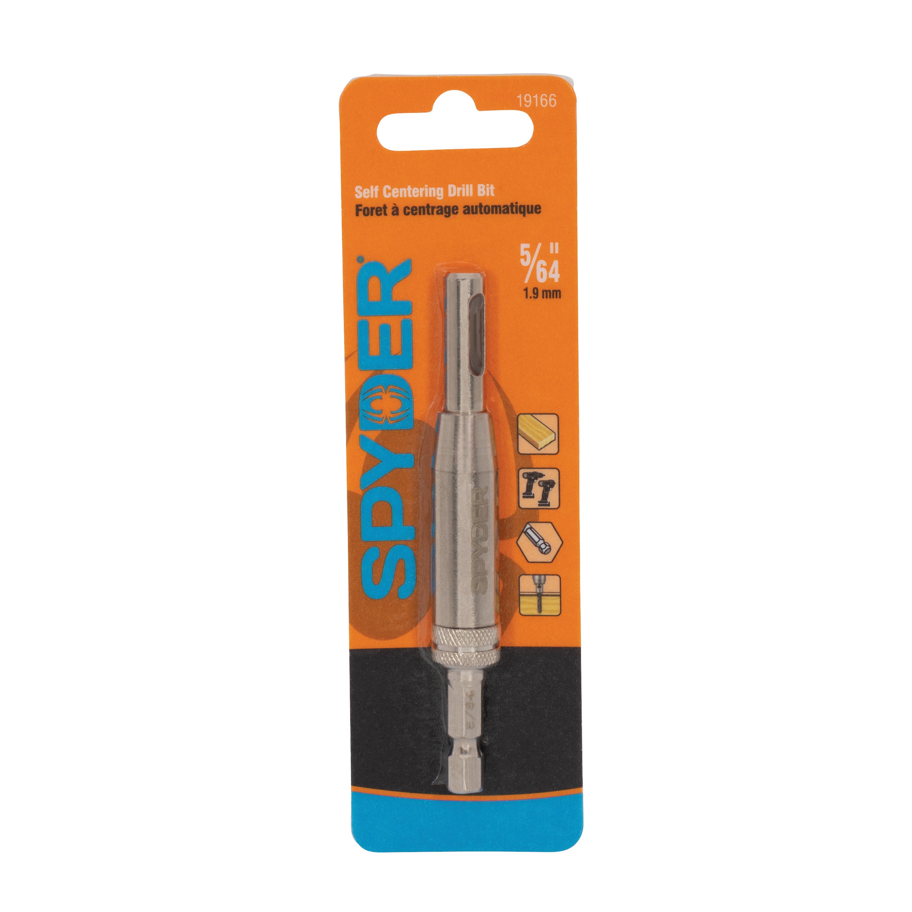 5/64" x 6" HSS Self-Centering Twist Drill Bit