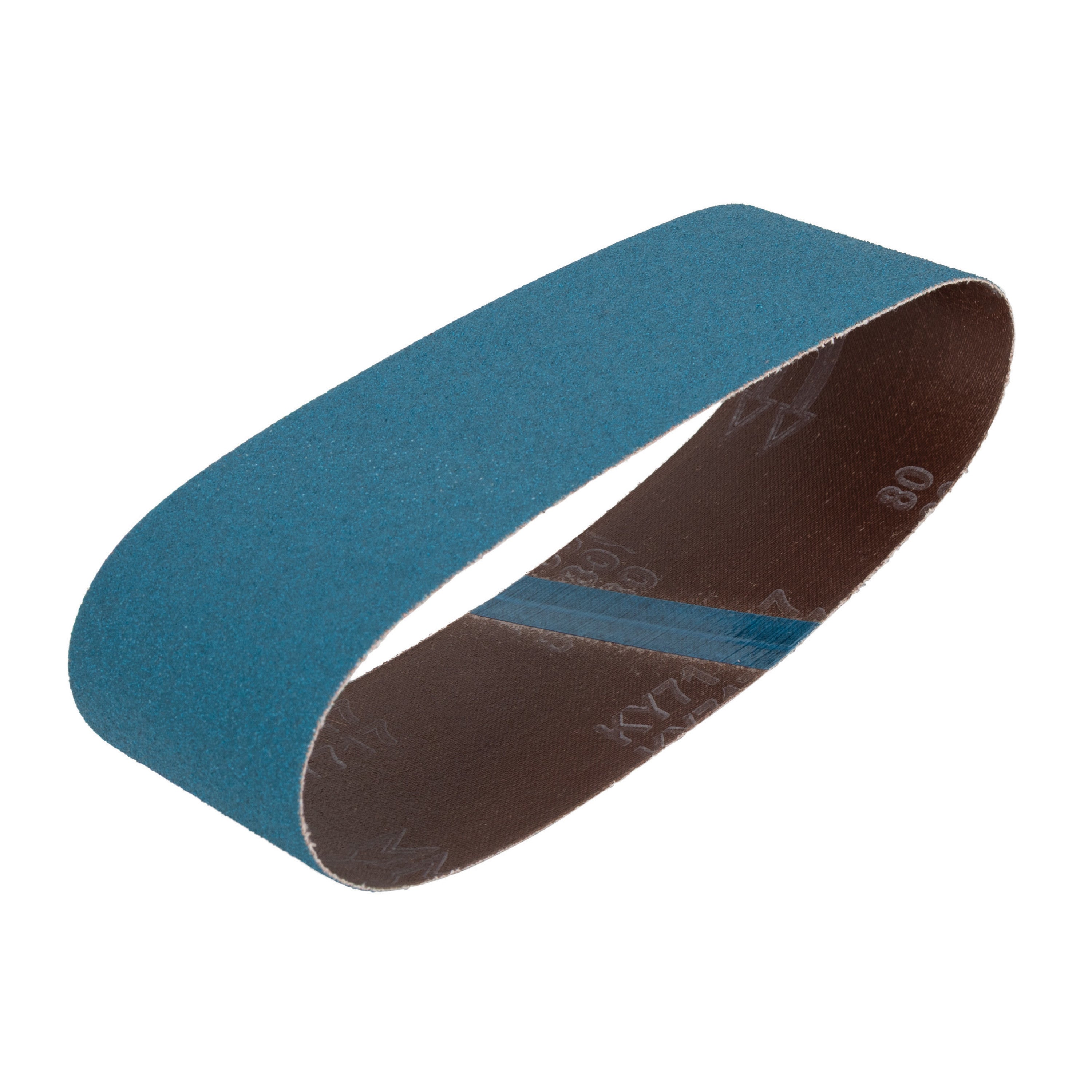 3" x 21" 80 Grit Zirconia Tape Joint Sanding Belt (2-Pack)
