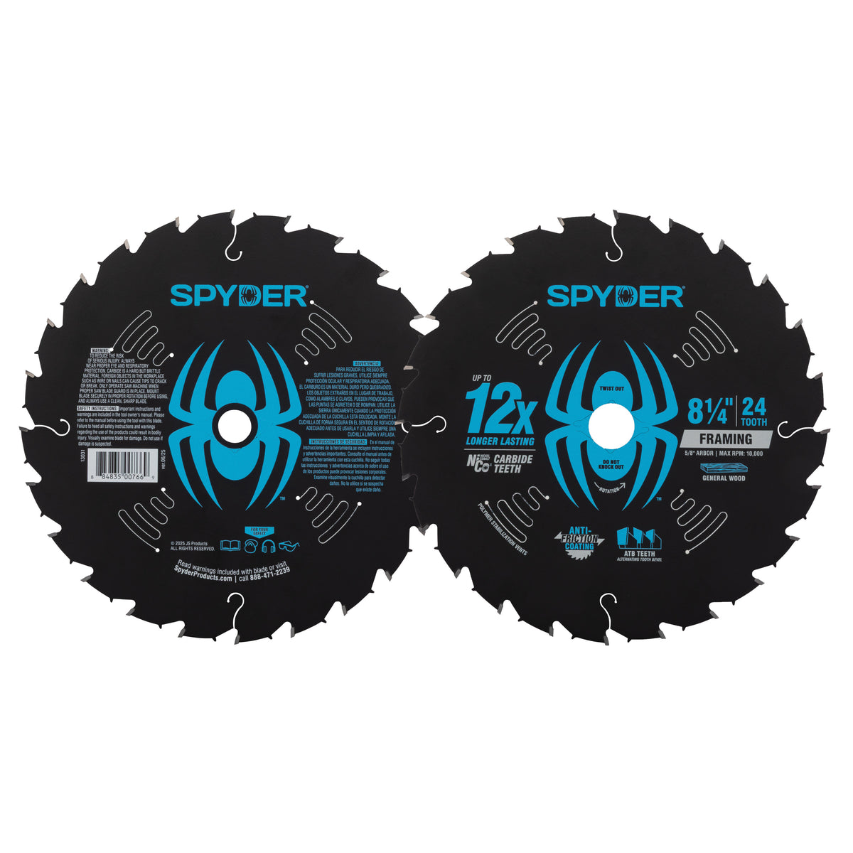 8-1/4" 24-Tooth Saw Blade for Framing