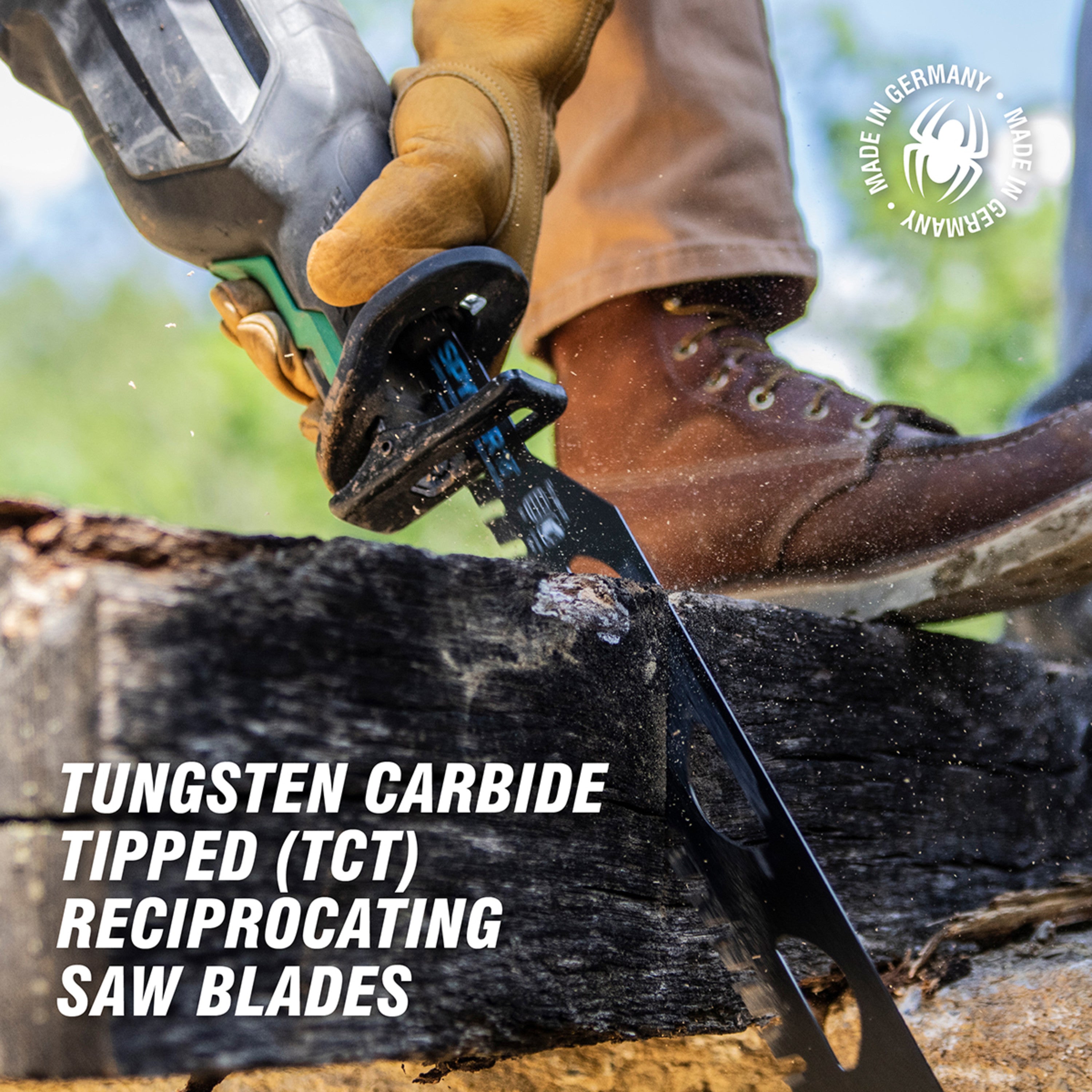 12" 2-TPI Brick & Concrete Demolition TCT Reciprocating Saw Blade