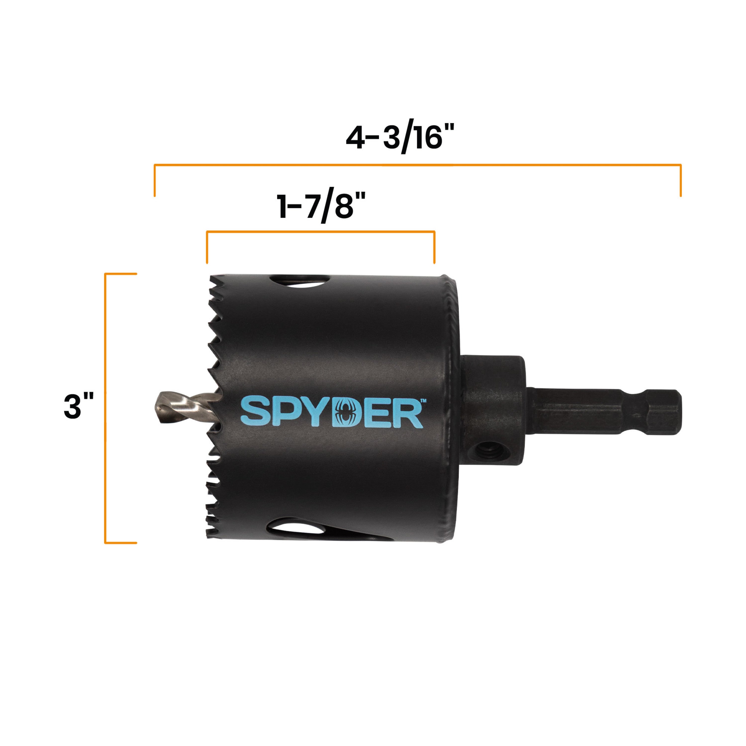 3" Bi-Metal Arbored Hole Saw