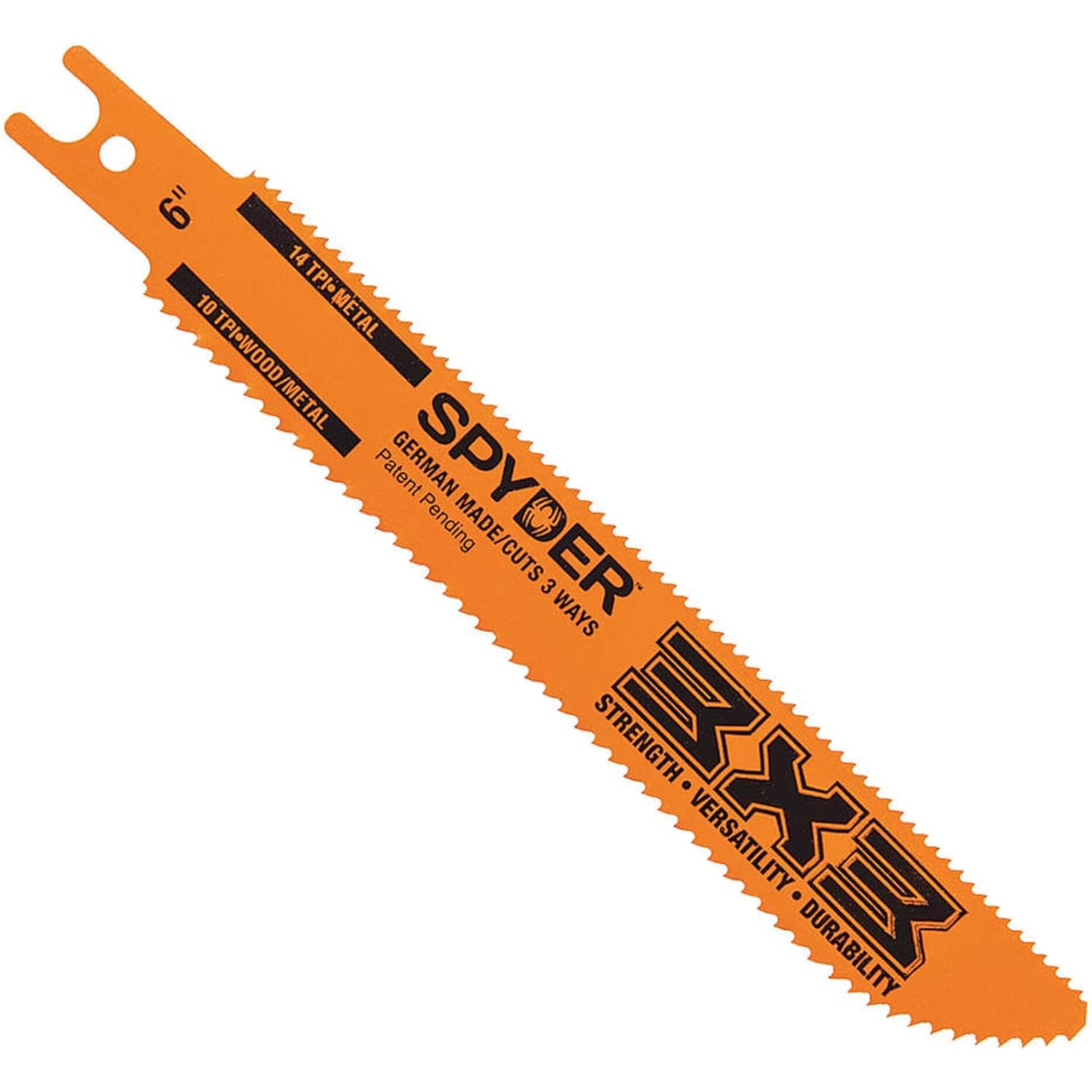 6" 10/14 TPI Double-Edged Bi-Metal Reciprocating Saw Blade 3X3®