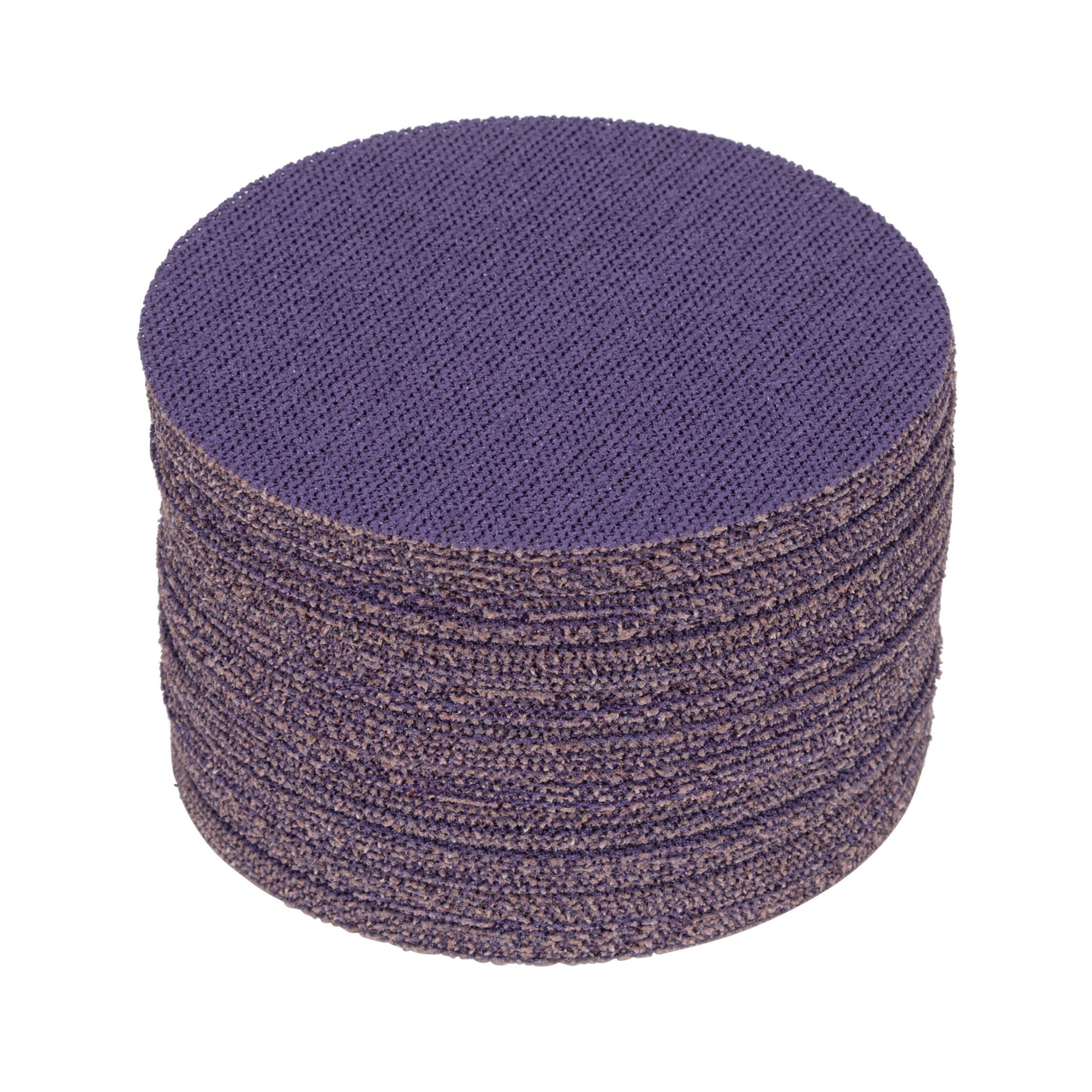 5" 60 Grit Ceramic Net Hook & Loop Sanding Discs (50-Pack) Bite