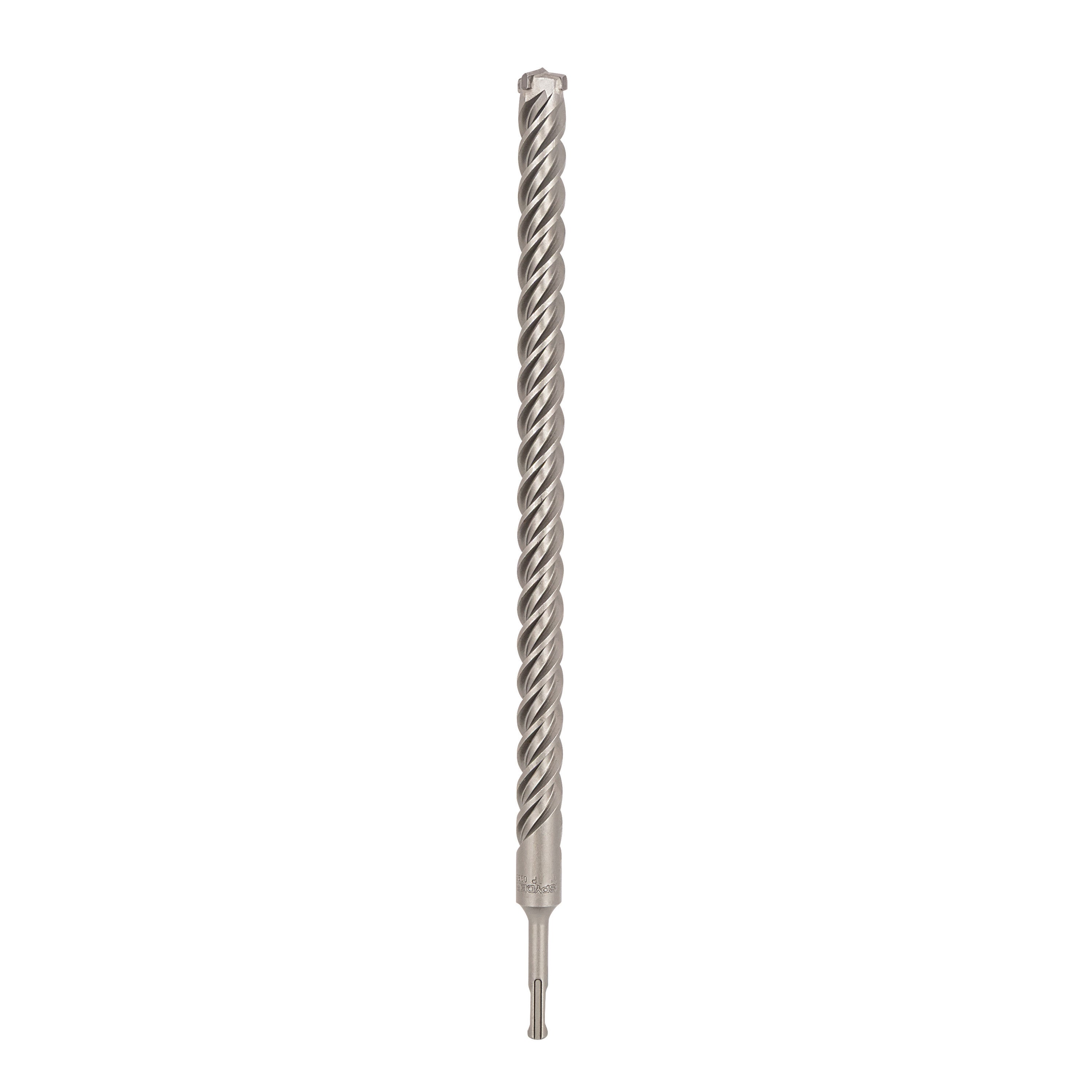 1" x 18" SDS-Plus 4-Cutter Carbide-Tipped Rotary Hammer Drill Bit