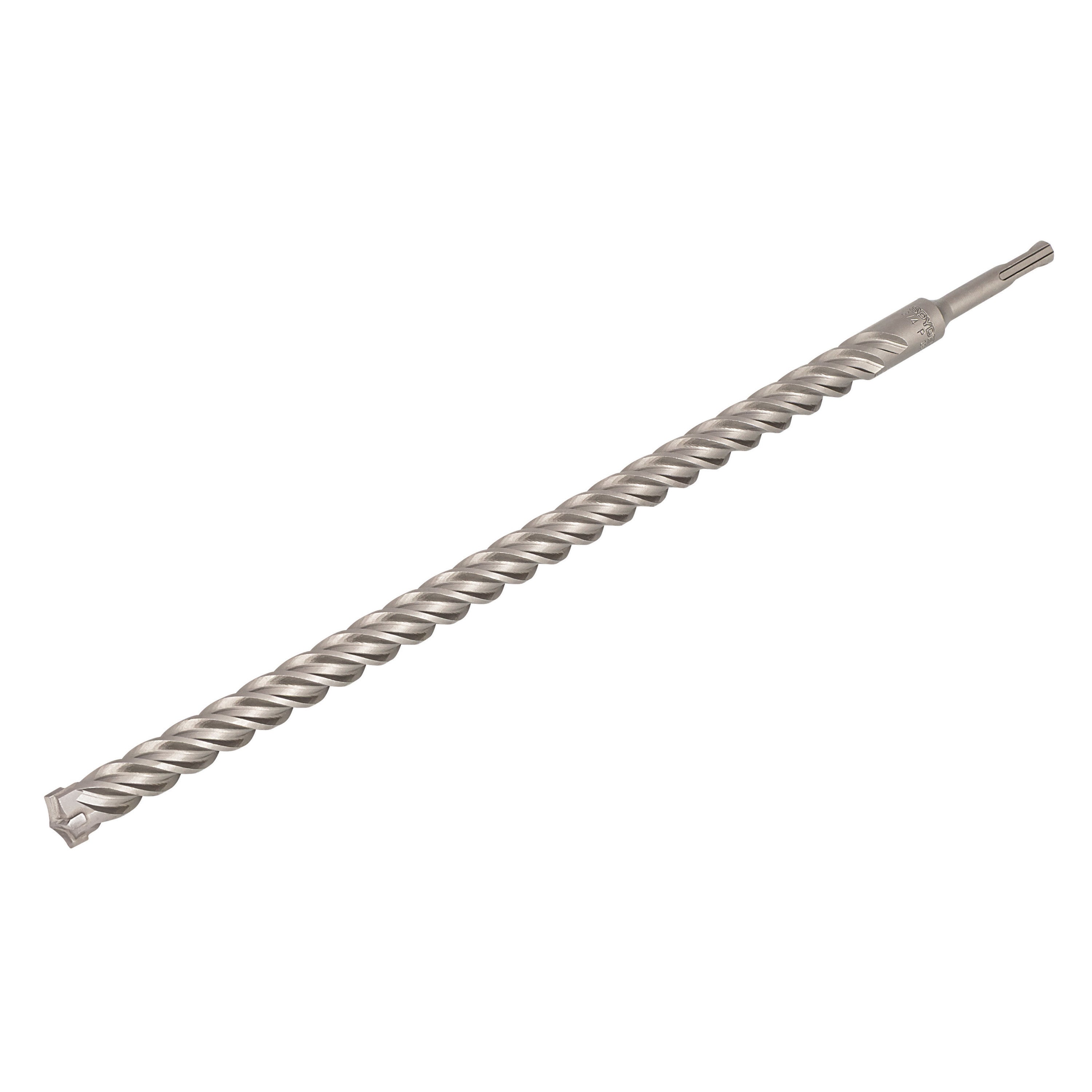 7/8" x 18" SDS-Plus 4-Cutter Carbide-Tipped Rotary Hammer Drill Bit
