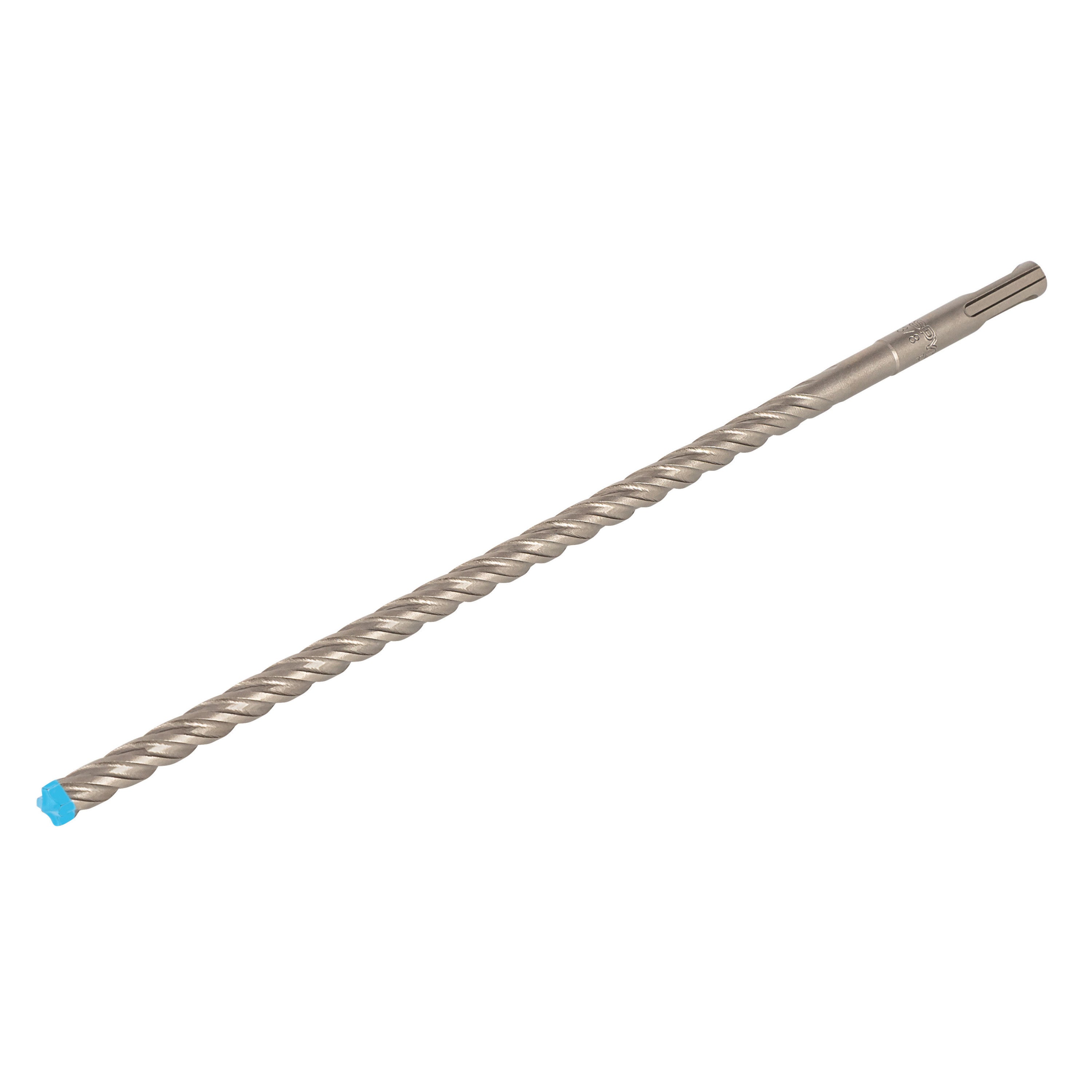 1/2" x 12" SDS-Plus 4-Cutter Full-Carbide Rotary Hammer Drill Bit