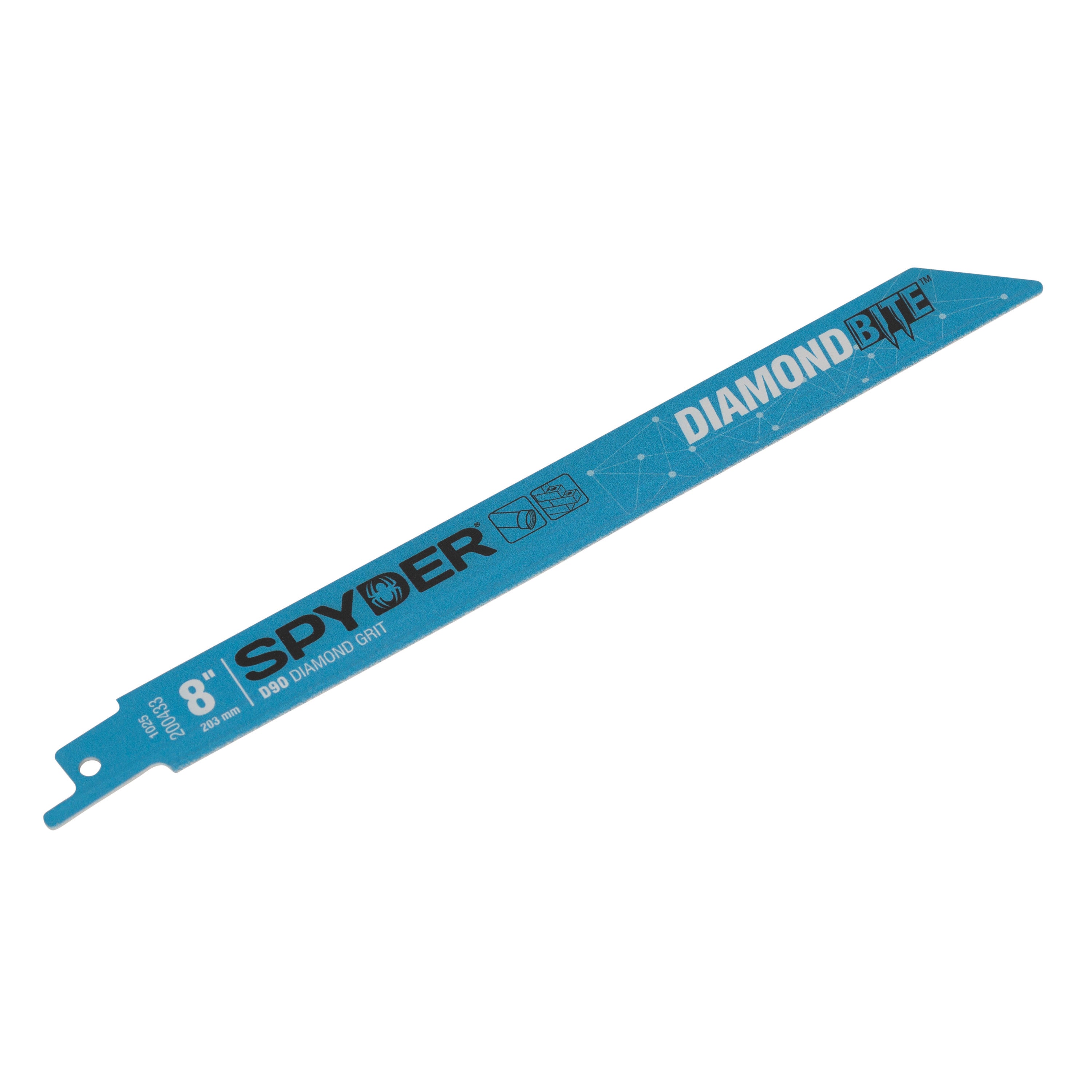 8" Diamond Grit Reciprocating Saw Blade (5-Pack) Diamond Bite™