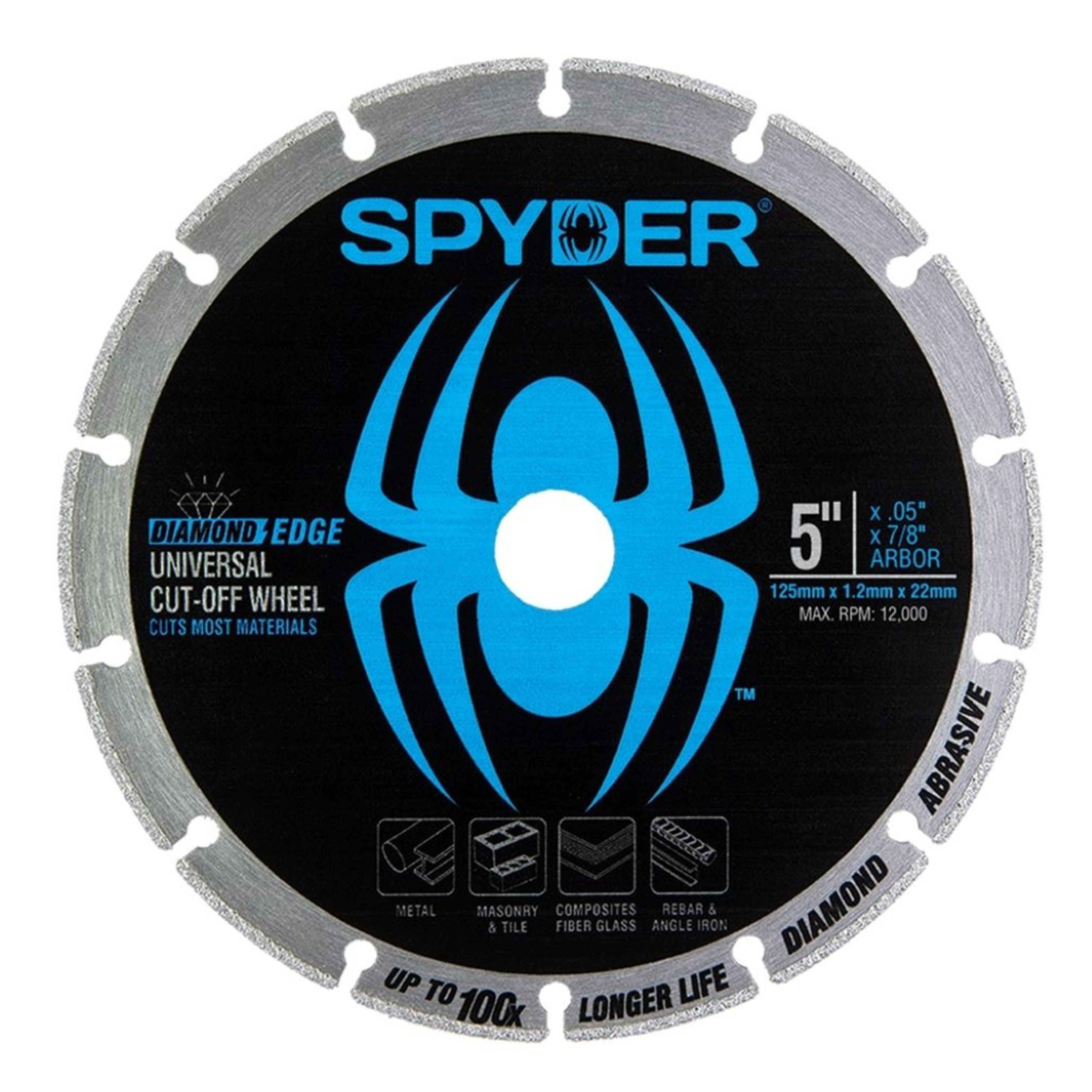 5" Diamond Cut-Off Wheel Diamond Bite™