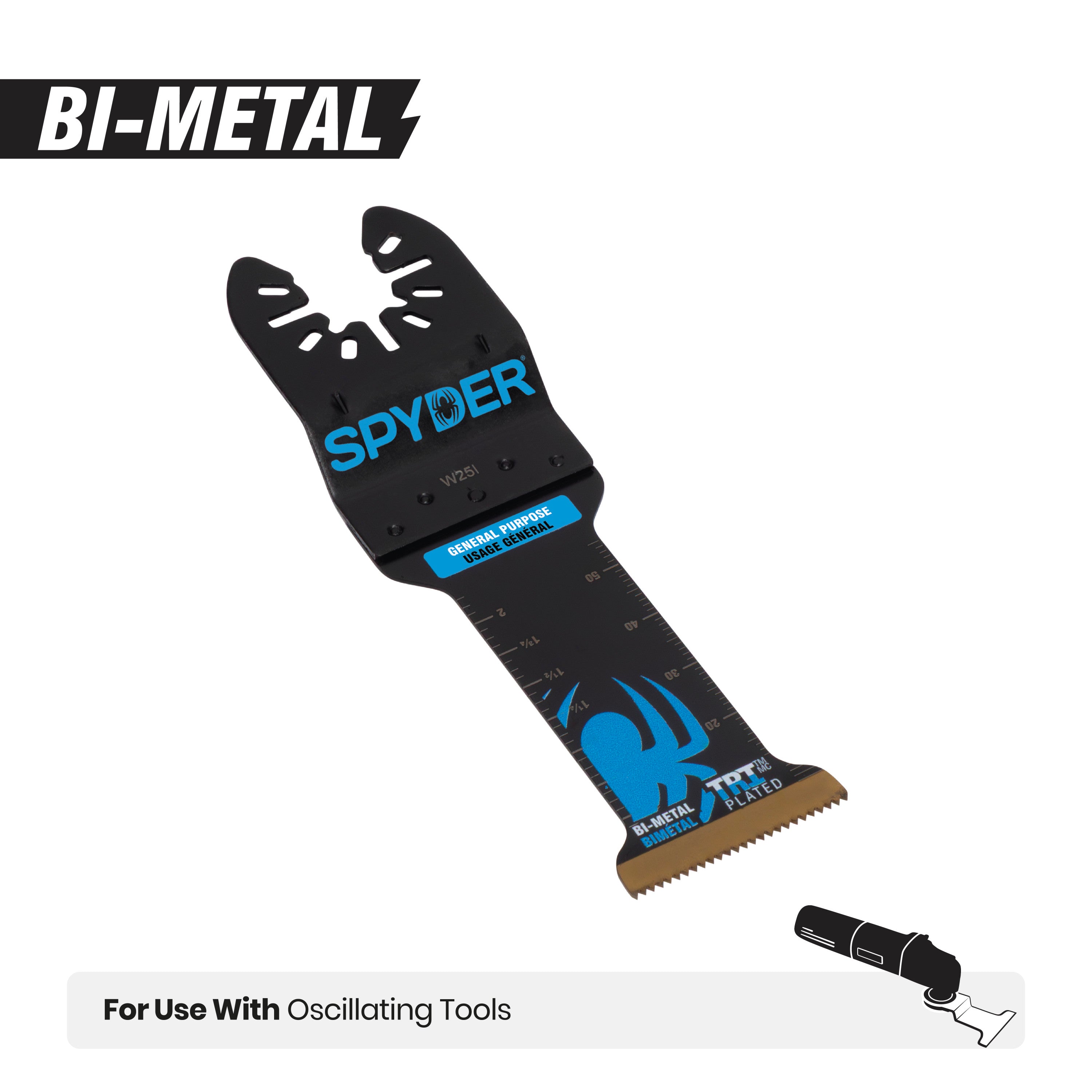 1-1/4" Extended Reach Bi-Metal General Purpose Oscillating Blade