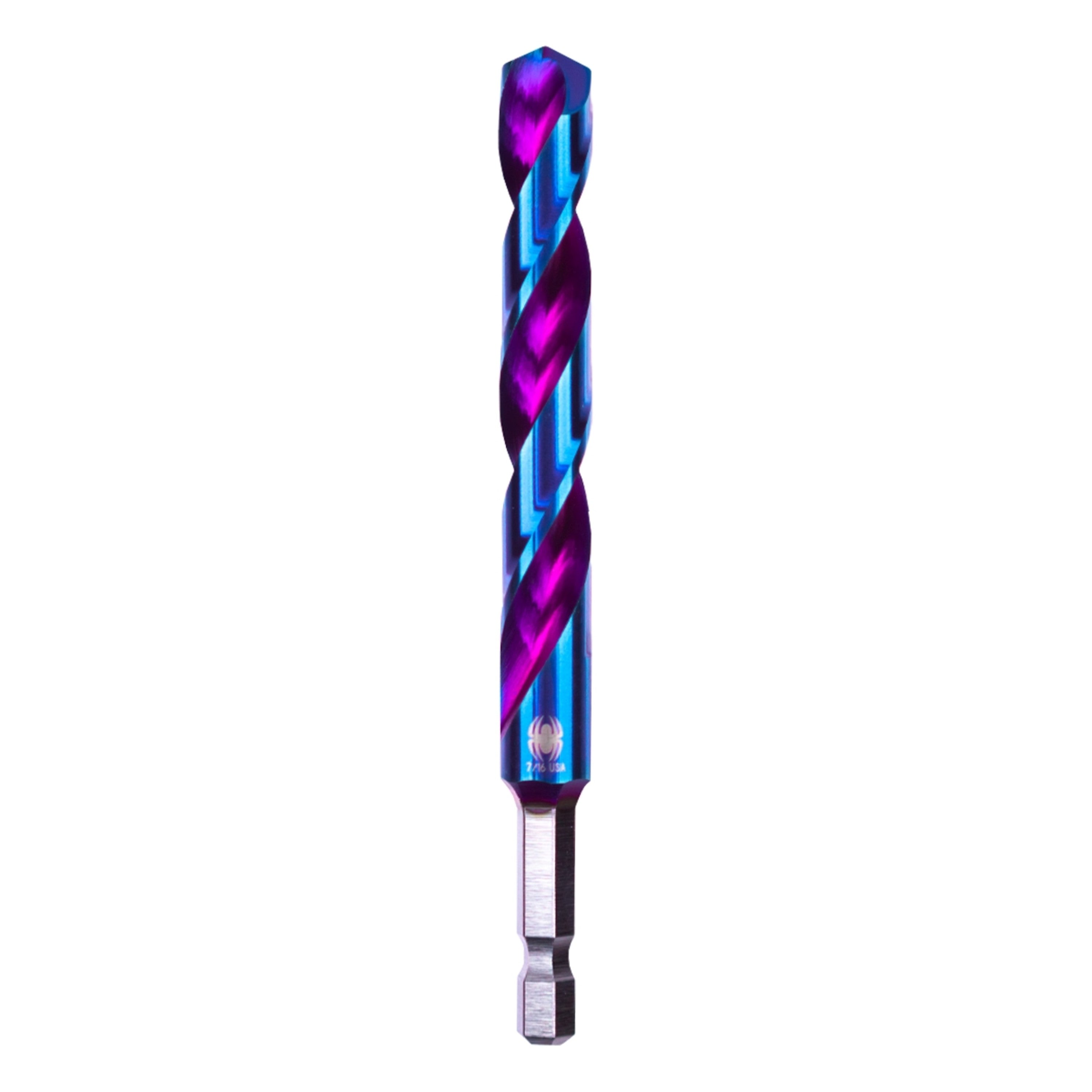 7/16" x 4-9/16" HSS Twist Drill Bit Mach-Blue®