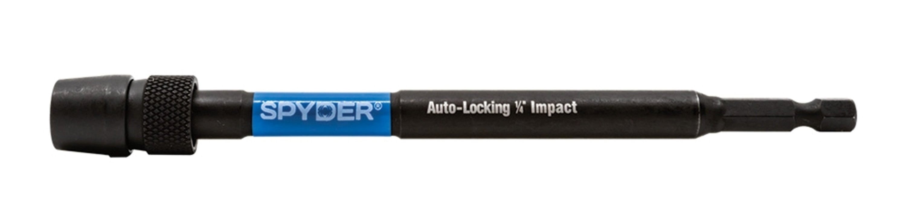 Spyder Auto-Locking impact bit extension on a white background