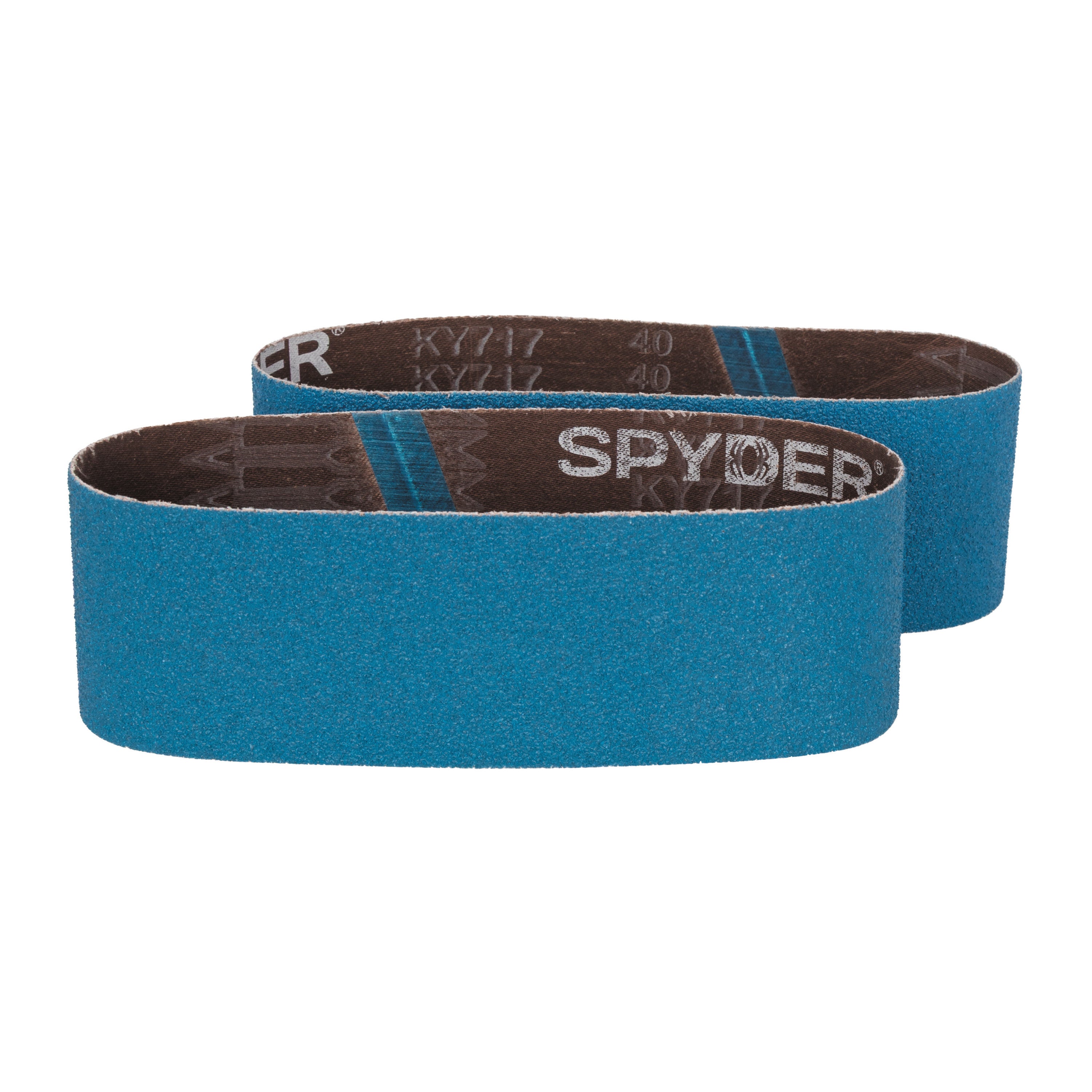 3" x 21" 40 Grit Zirconia Tape Joint Sanding Belt (2-Pack)