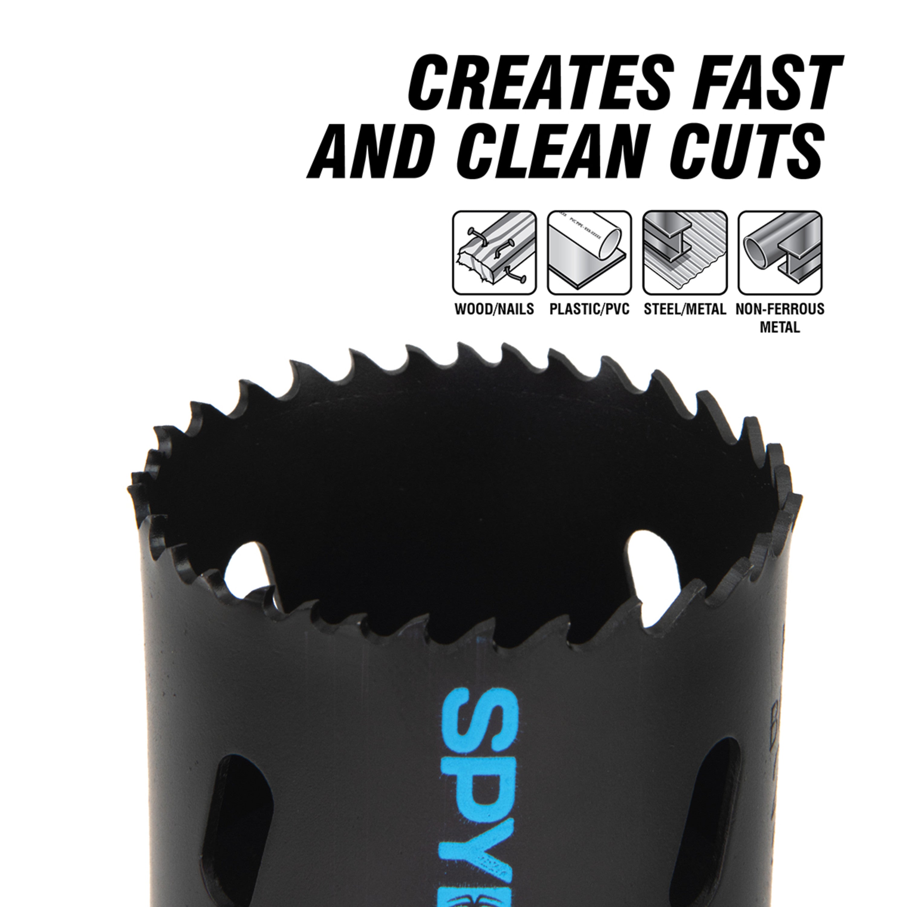 1" Bi-Metal Hole Saw Rapid Core Eject™