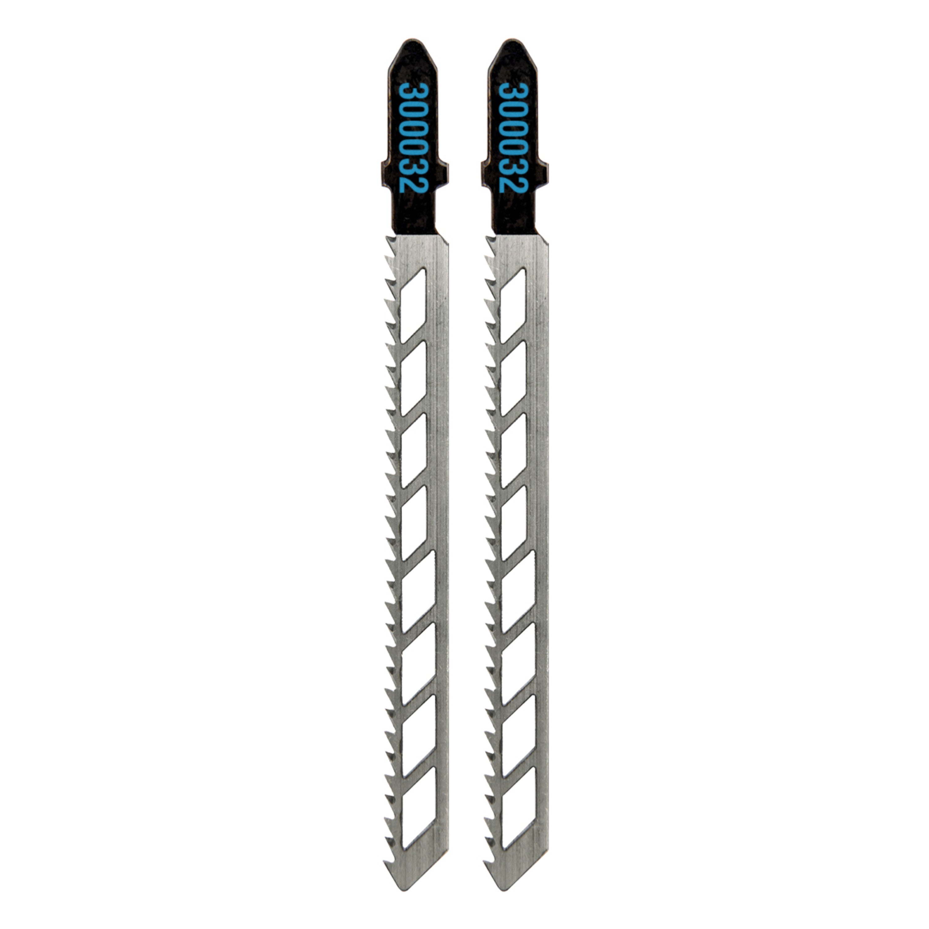 Ensemble de 2 lames de scie sauteuse Skeleton™ à tige en T de 4 po, en acier à haute teneur en carbone, coupe rapide