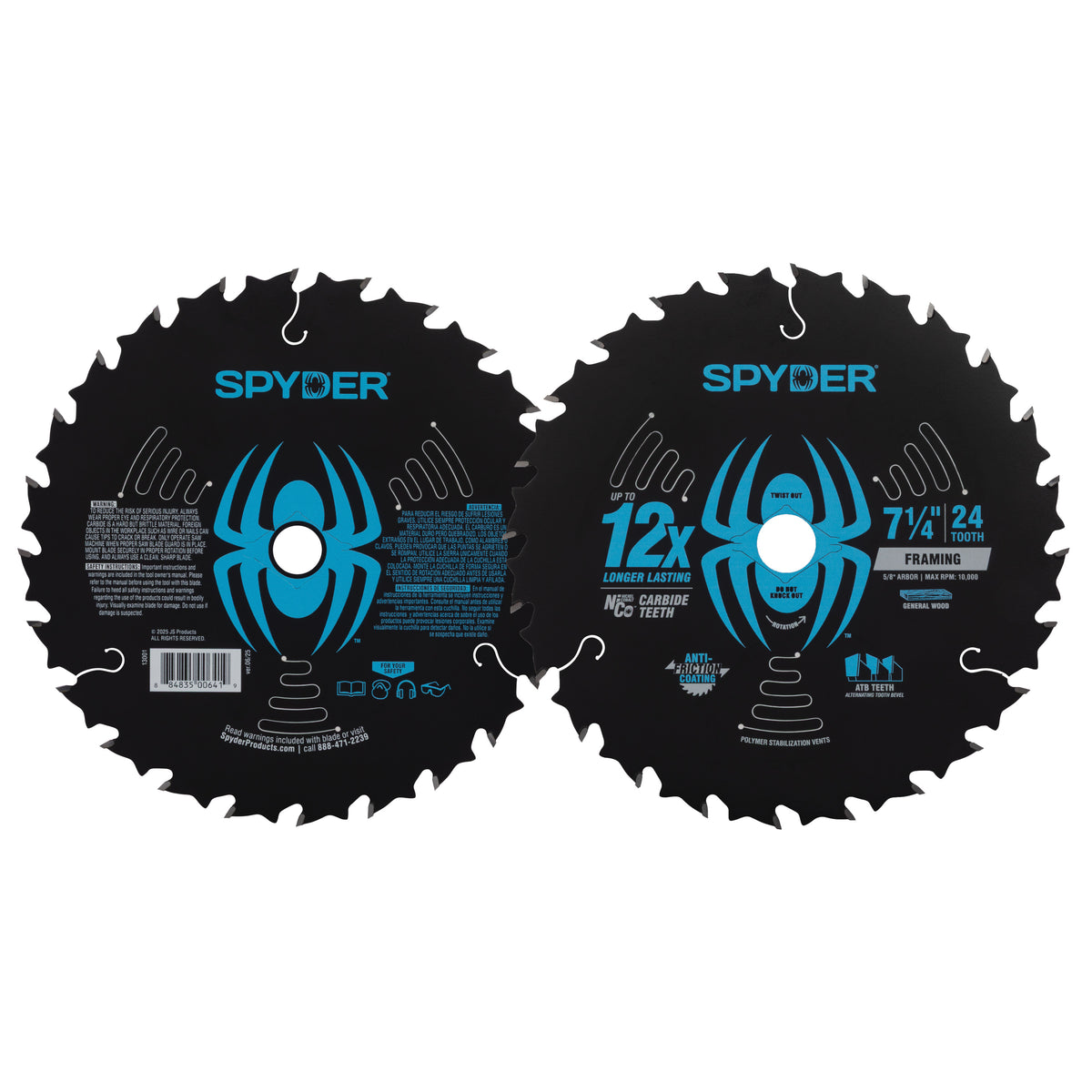 7-1/4" 24-Tooth Saw Blade for Framing