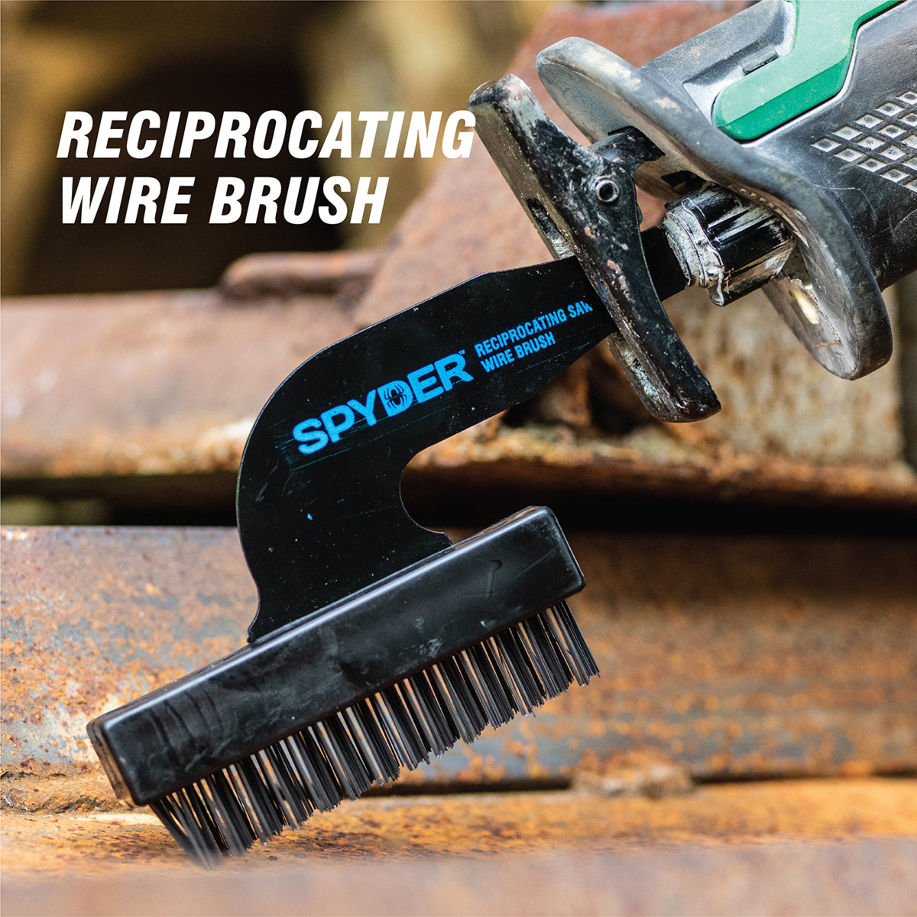 Reciprocating Saw Wire Brush Attachment (Blister Pack)