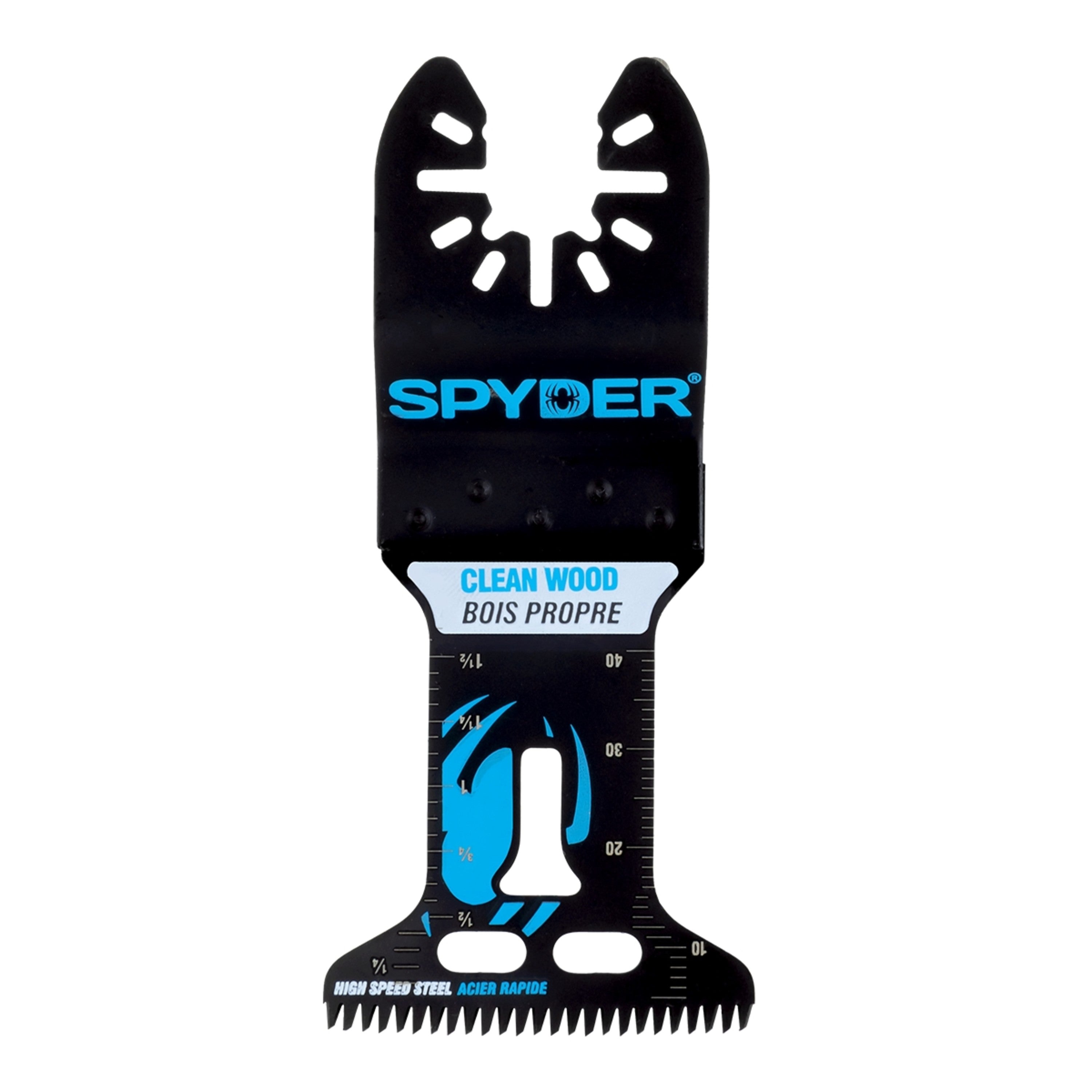 1.75" x 2" HSS Clean Wood Cutting Oscillating Tool Blade