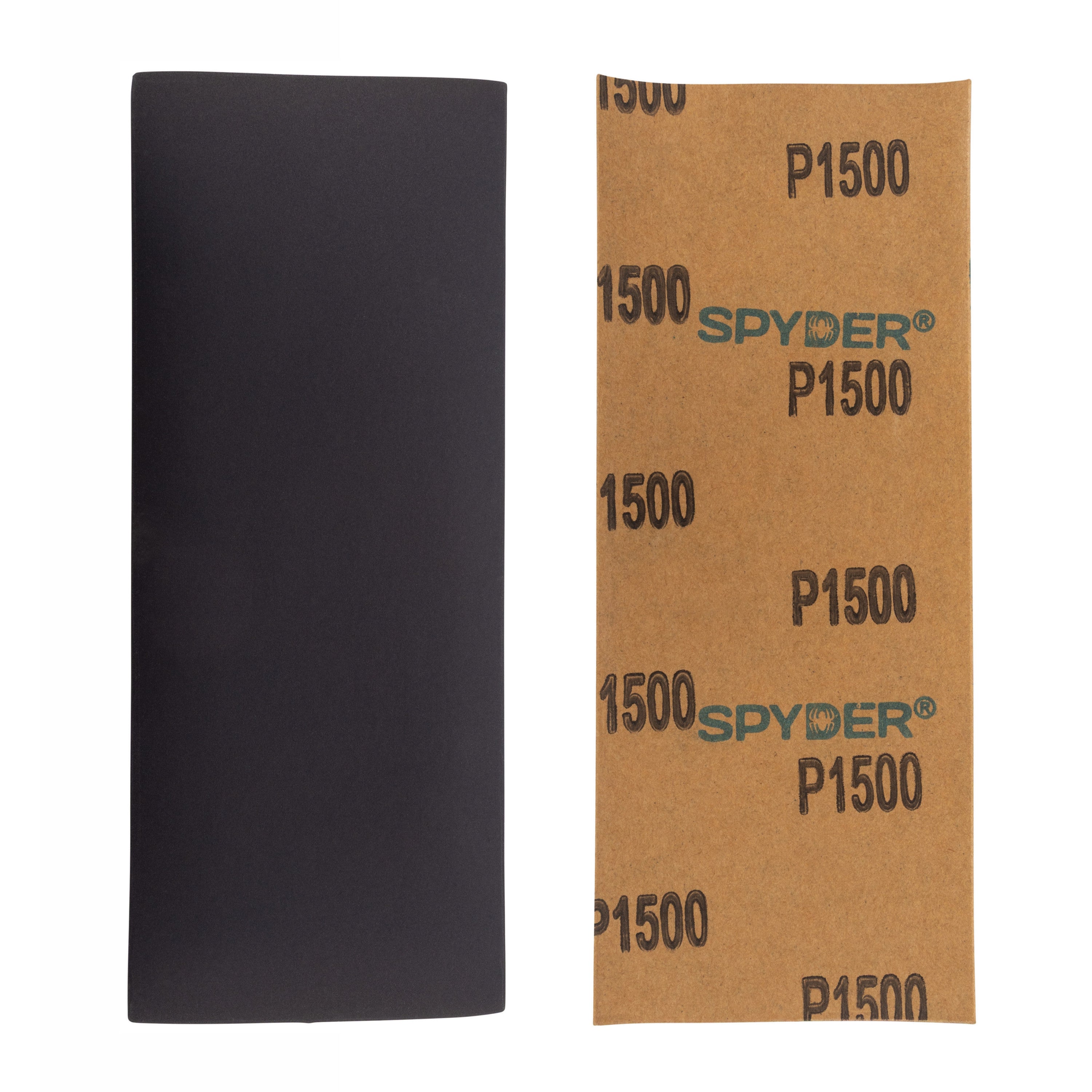 3-2/3" x 9" 1500 Grit Silicon Carbide Wet/Dry Sandpaper Sheets (10-Pack)