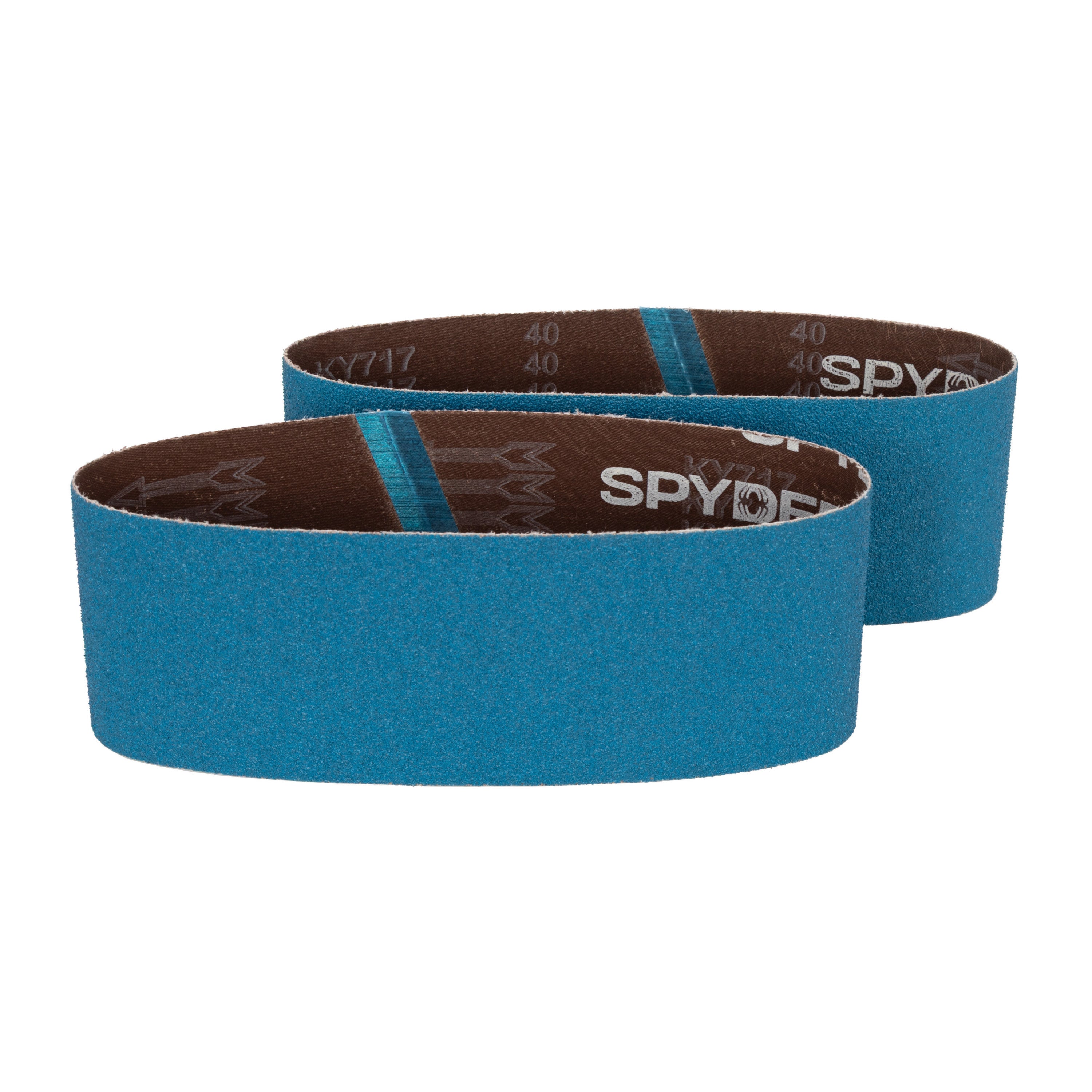 4" x 24" 40 Grit Zirconia Tape Joint Sanding Belt (2-Pack)