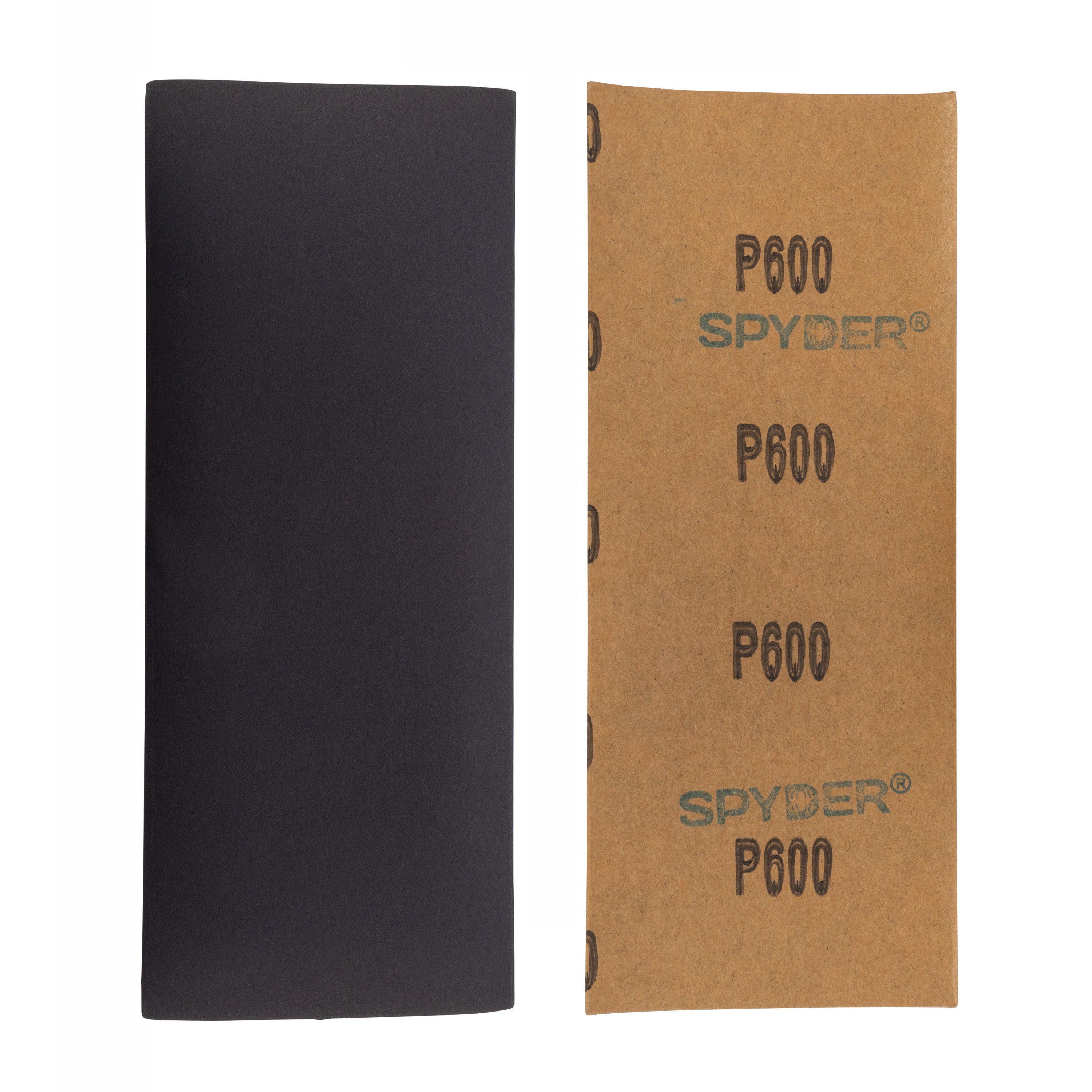 3-2/3" x 9" 600 Grit Silicon Carbide Wet/Dry Sandpaper Sheets (10-Pack)