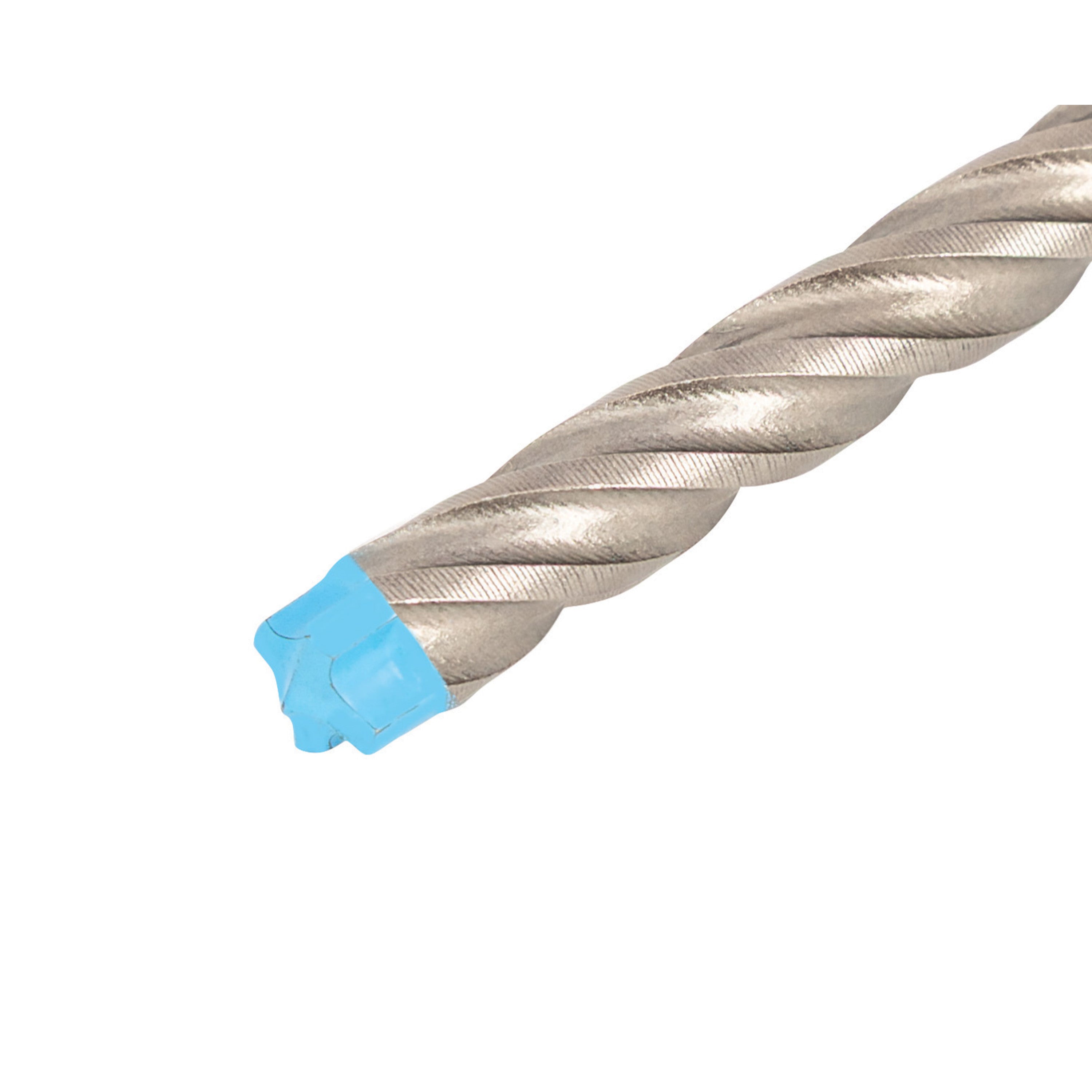 3/8" x 6" SDS-Plus 4-Cutter Full-Carbide Rotary Hammer Drill Bit