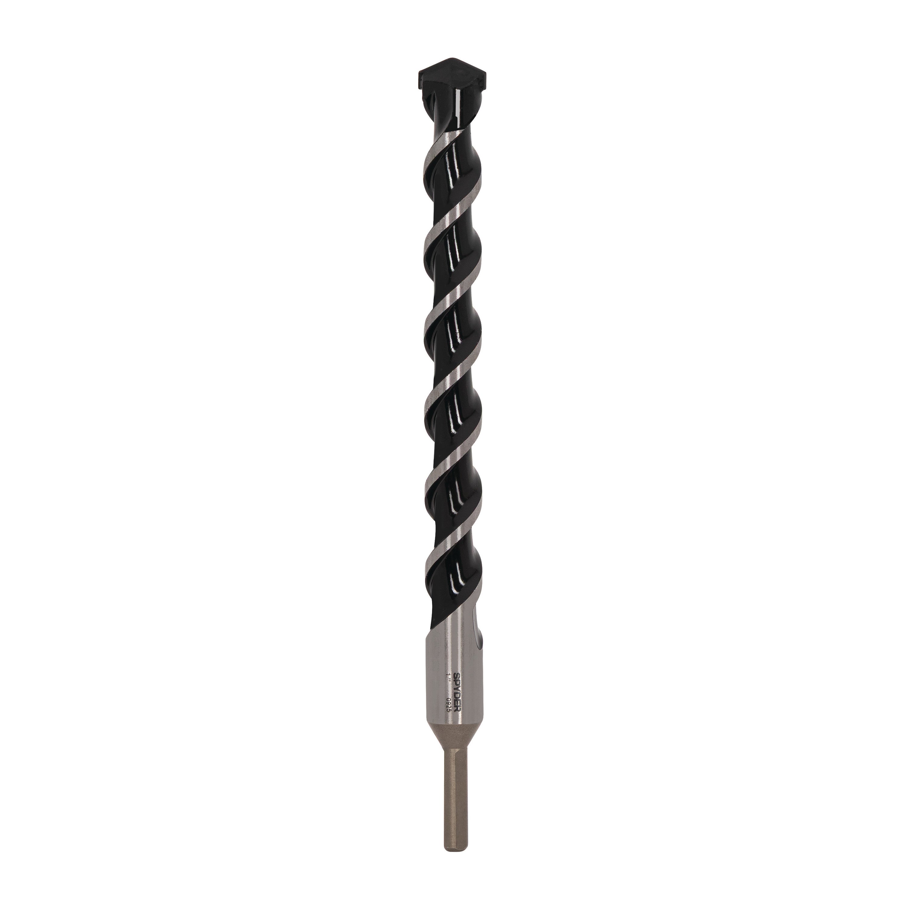 1" x 12" Three-Flat Grip Shank Rotary Hammer Drill Bit