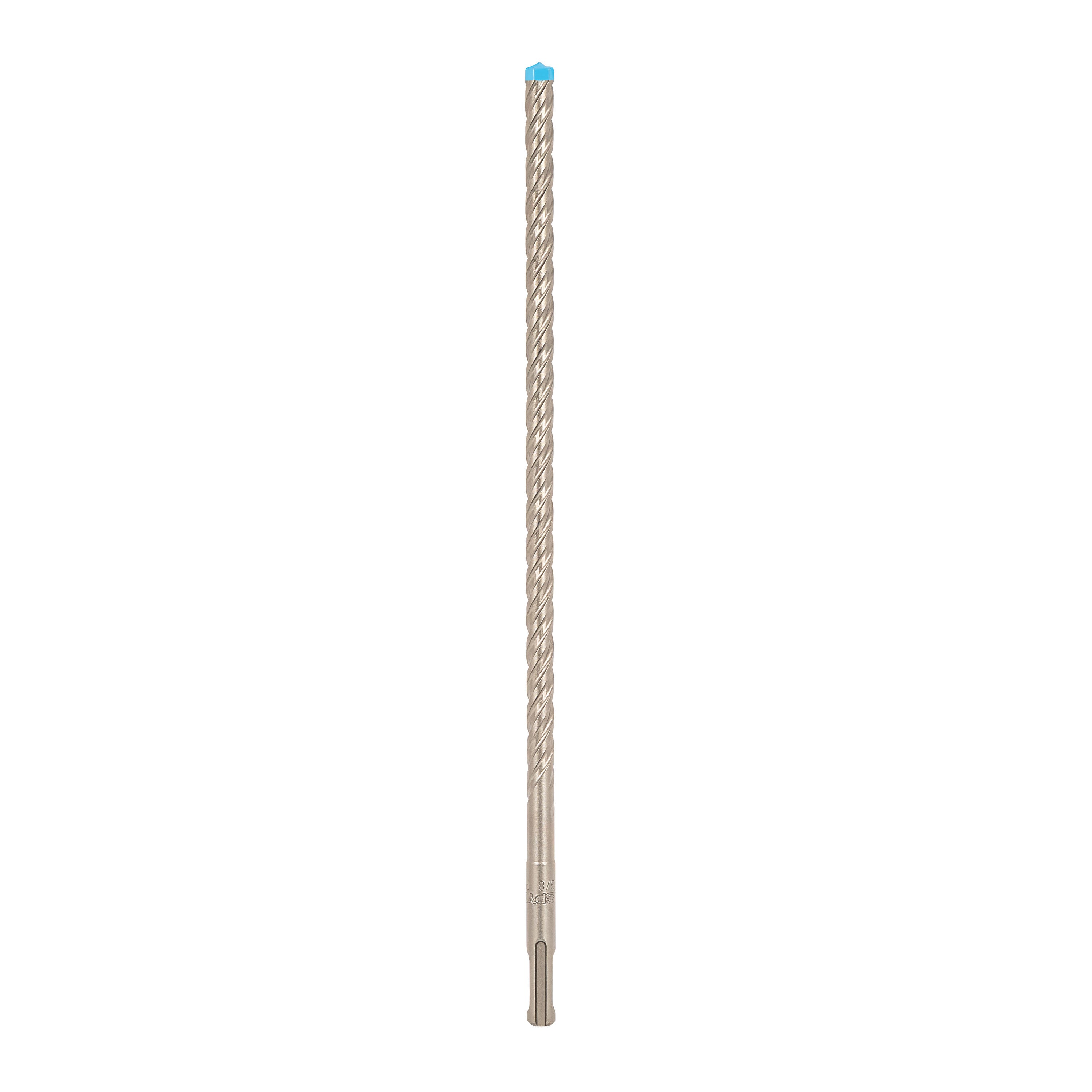1/2" x 12" SDS-Plus 4-Cutter Full-Carbide Rotary Hammer Drill Bit
