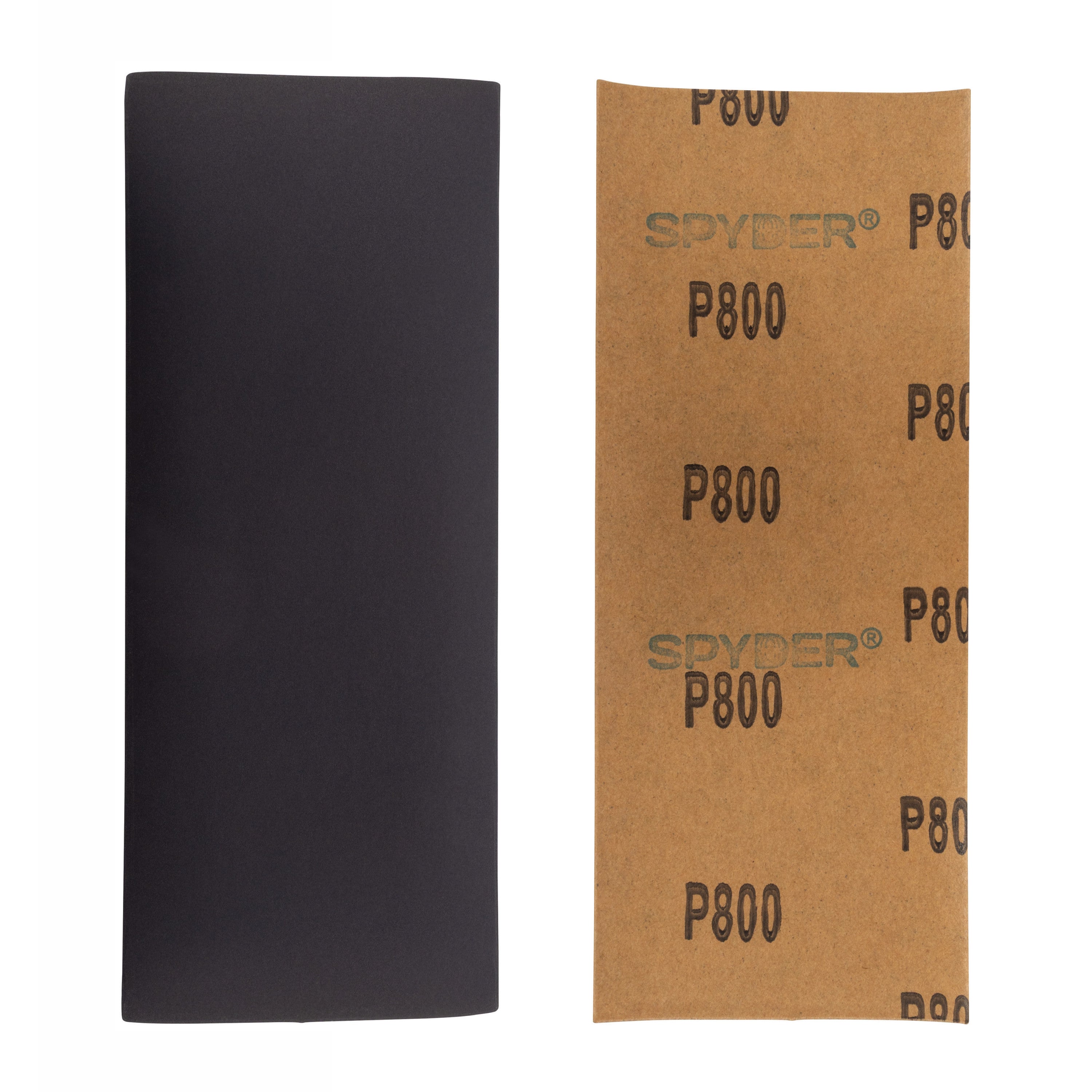 3-2/3" x 9" 800 Grit Silicon Carbide Wet/Dry Sandpaper Sheets (10-Pack)