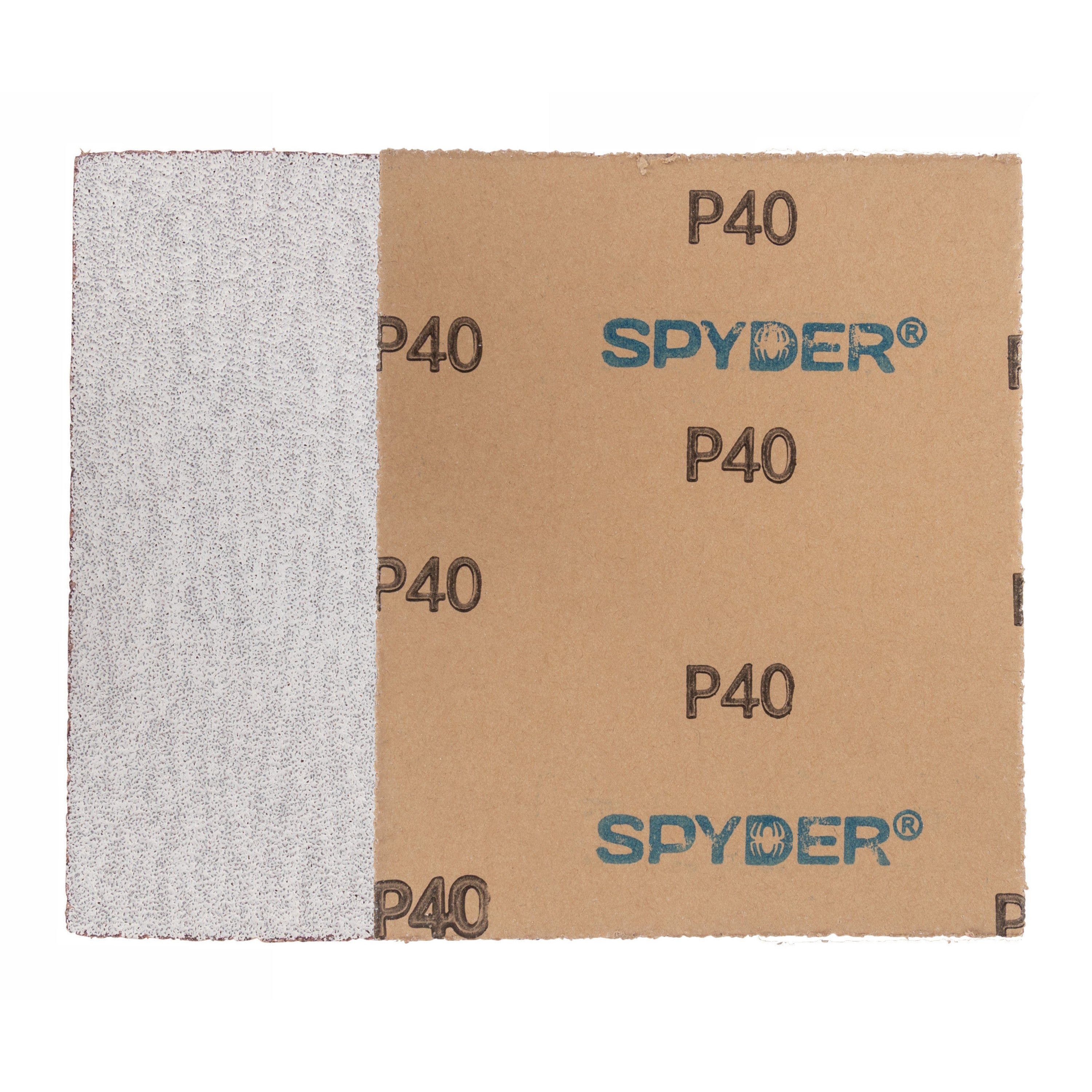 4.5" x 5.5" 40 Grit Aluminum Oxide with Stearate Sandpaper Sheets (8-Pack)
